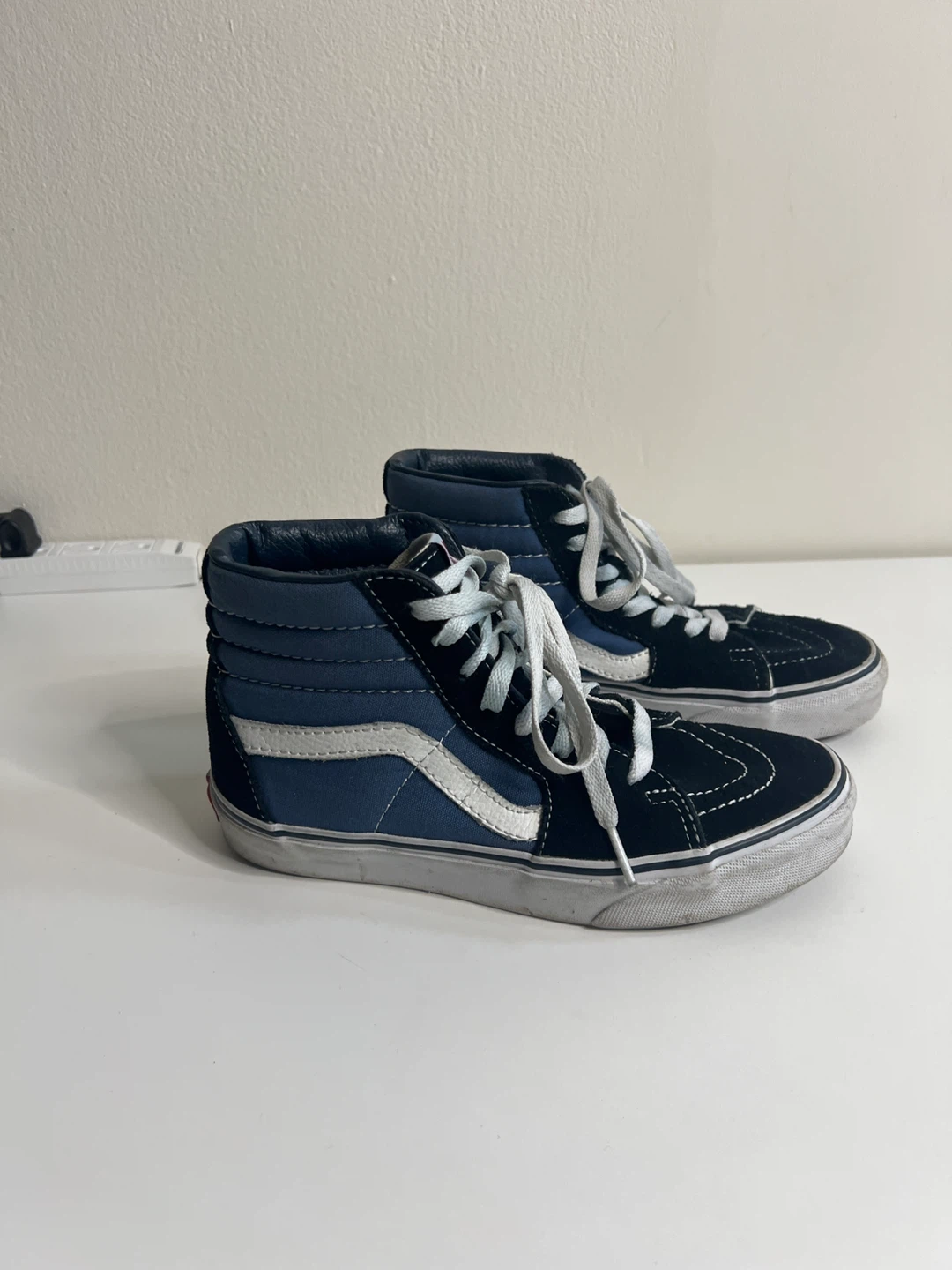 Vans Sk8-Hi High Top Sneakers Blue/Black - photo 3