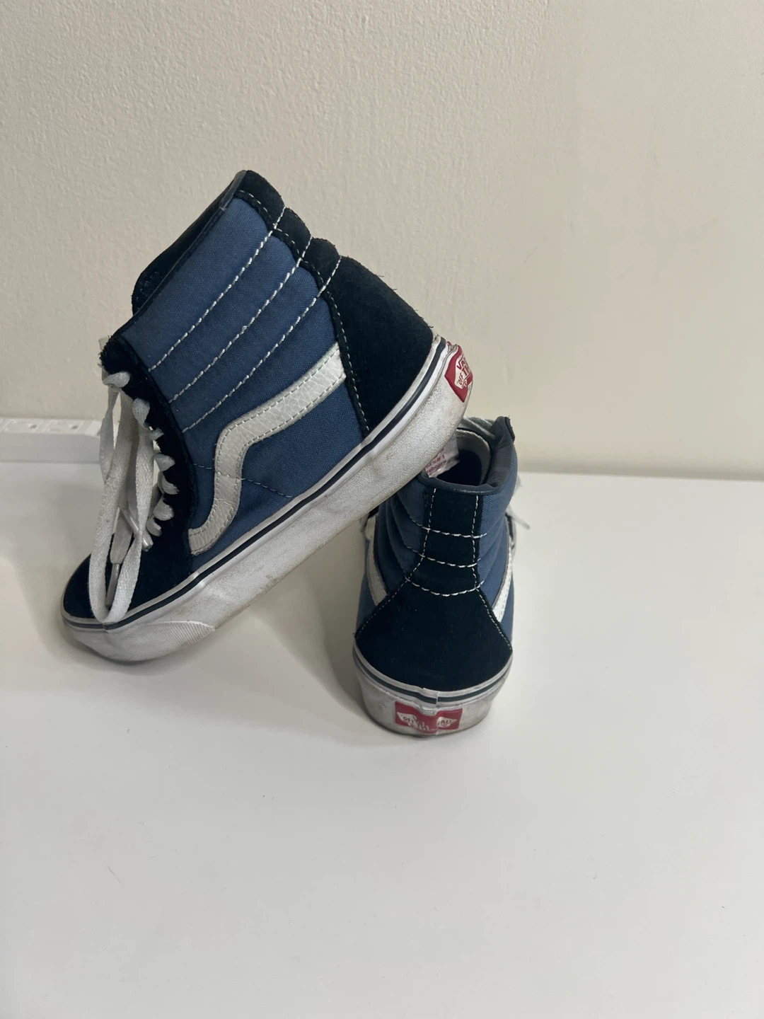 Vans Sk8-Hi High Top Sneakers Blue/Black - photo 4