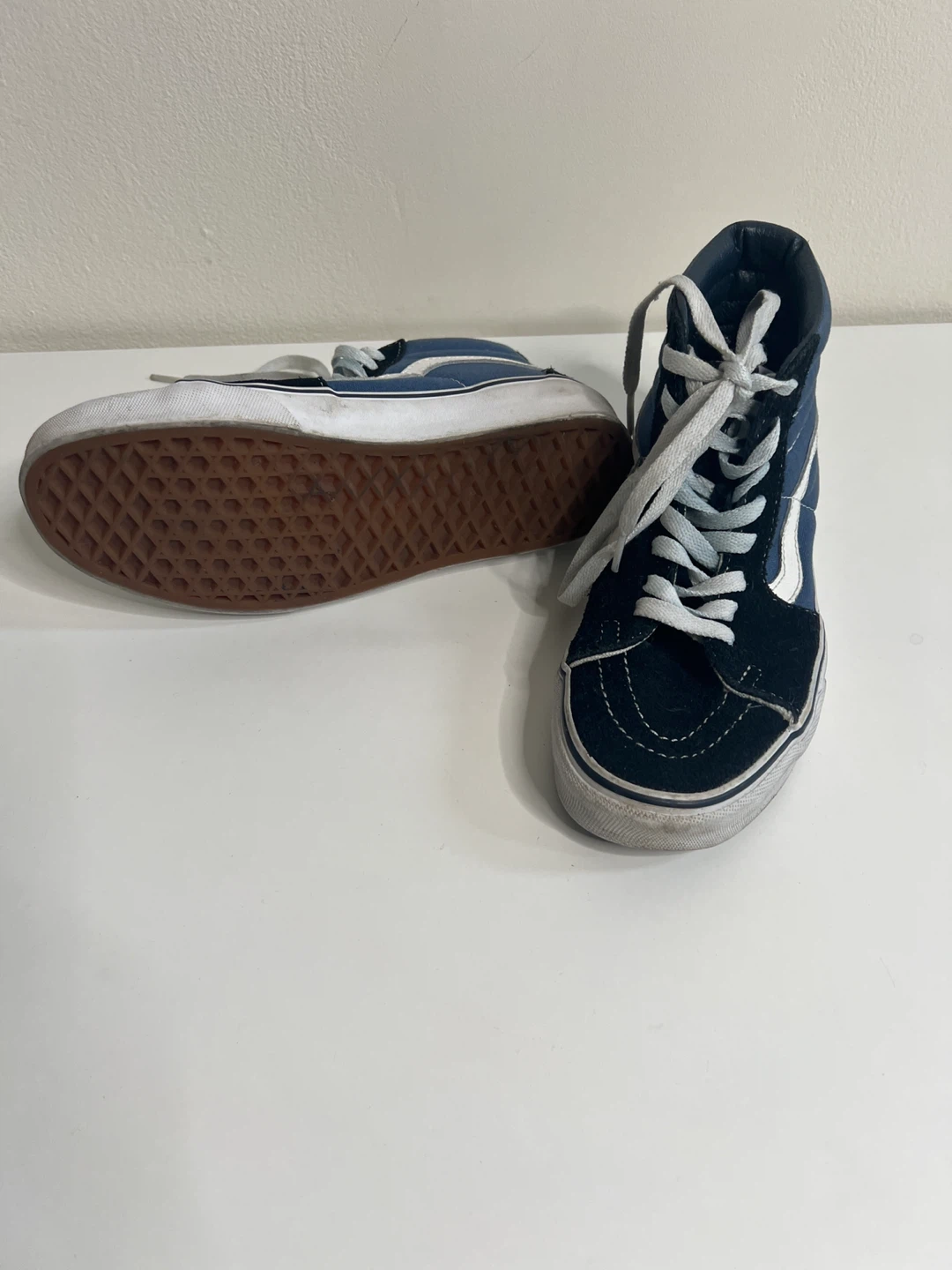Vans Sk8-Hi High Top Sneakers Blue/Black - photo 5