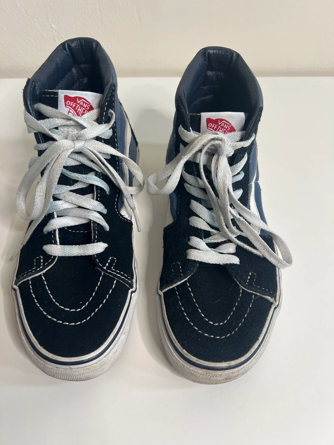 Vans Sk8-Hi High Top Sneakers Blue/Black - photo 2