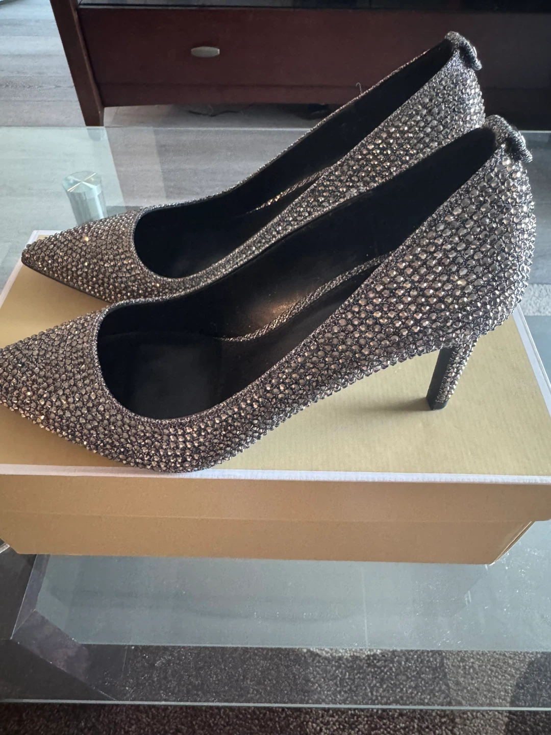 Michael Kors Alina Glitter Flex Pump