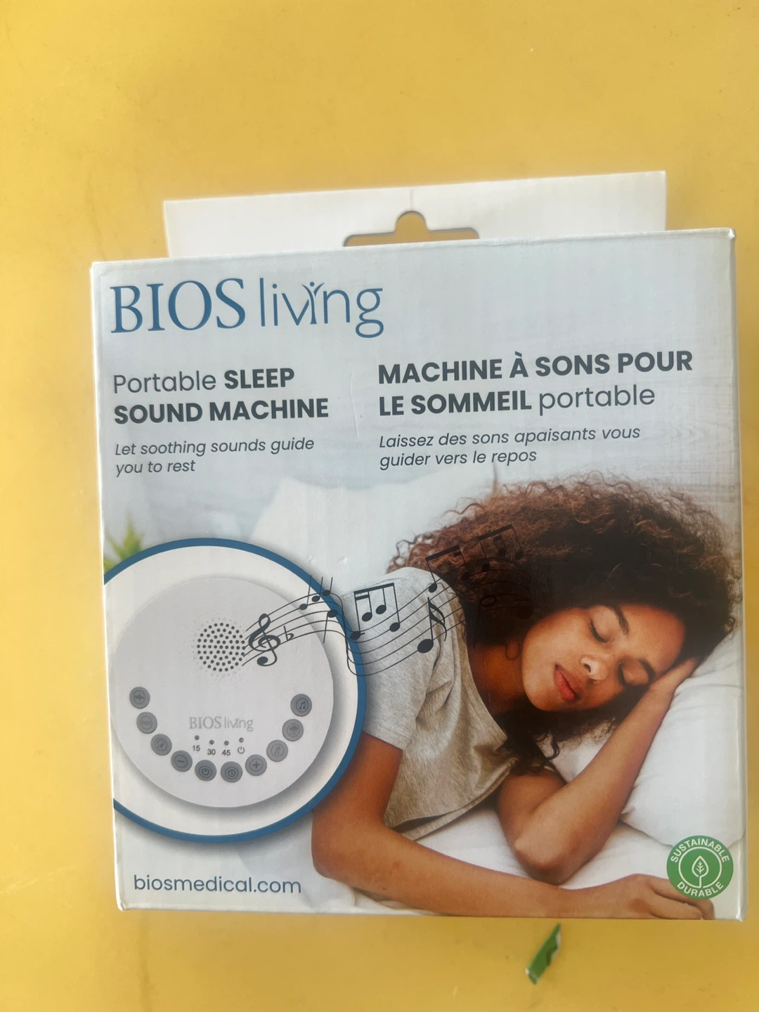 BIOS living Portable Sleep Sound Machine