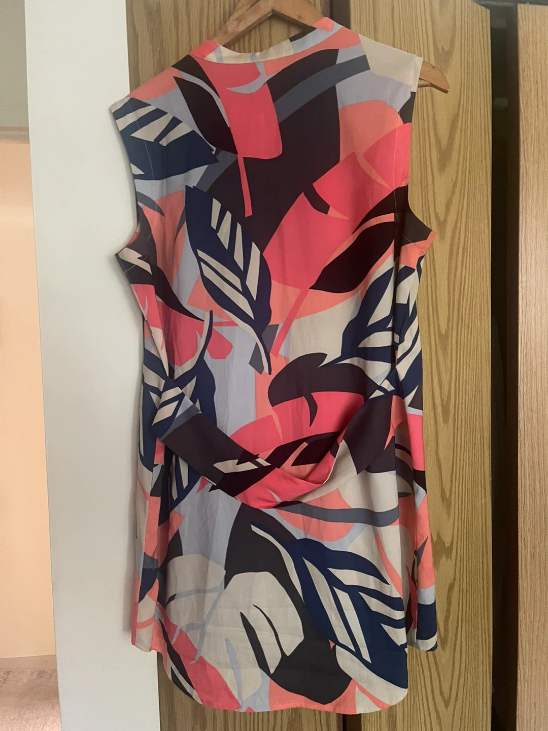 Vince Camuto Sleeveless Button-Up Shirt Dress