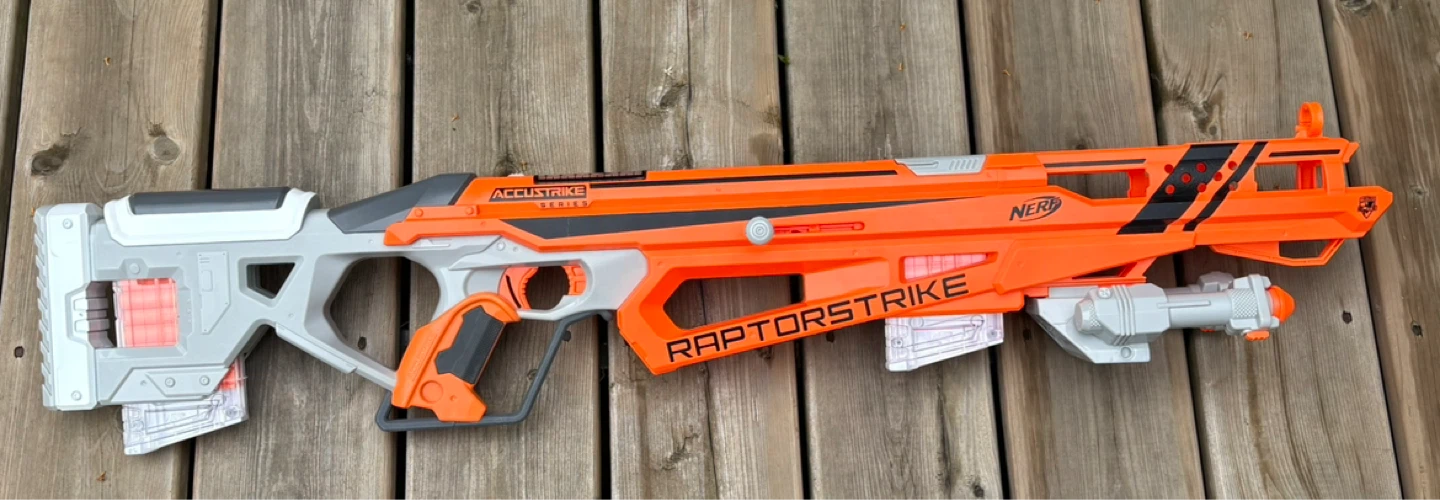 Nerf Accustrike Raptorstrike Blaster Toy