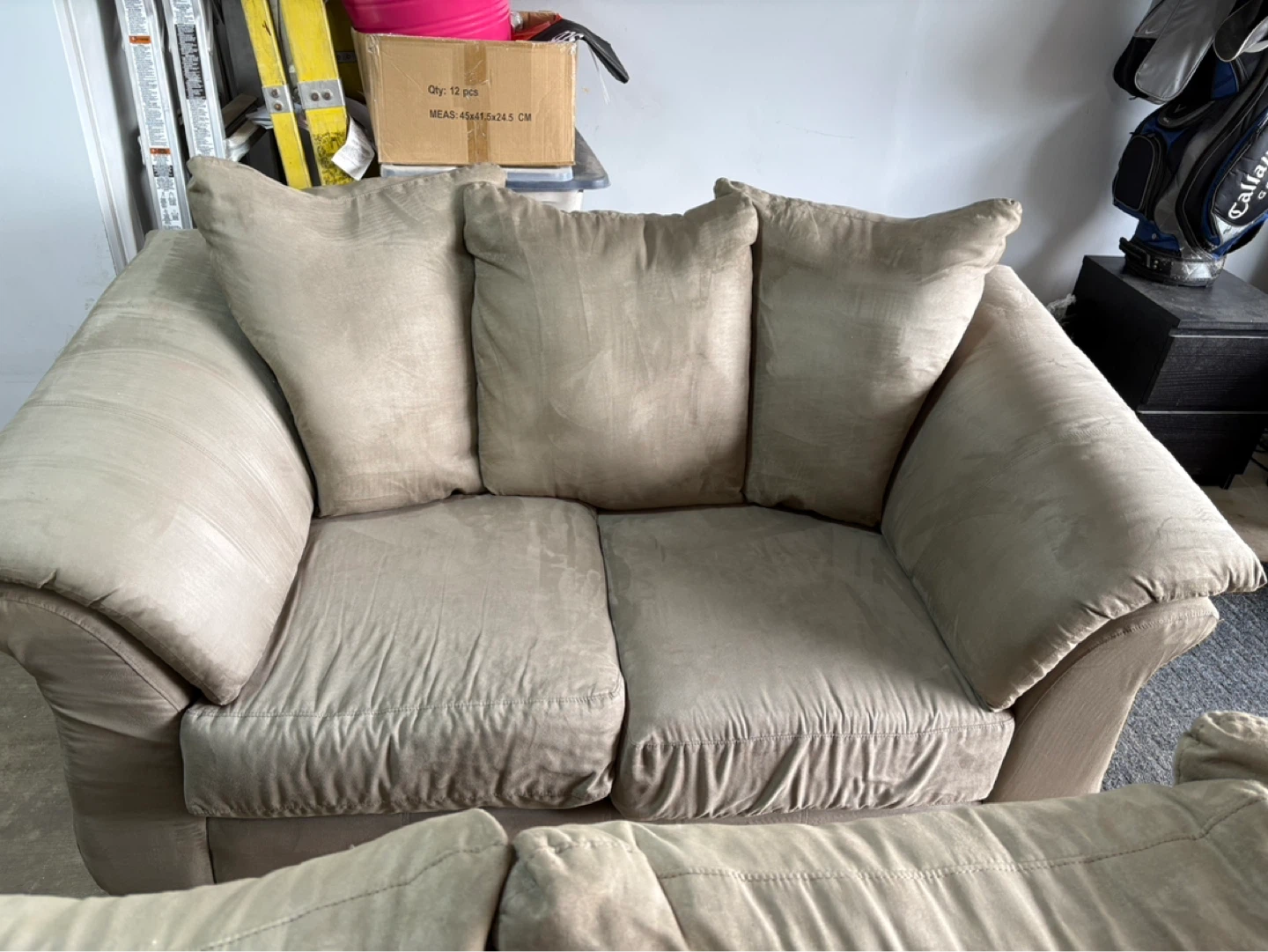 Sofa and Love Seat