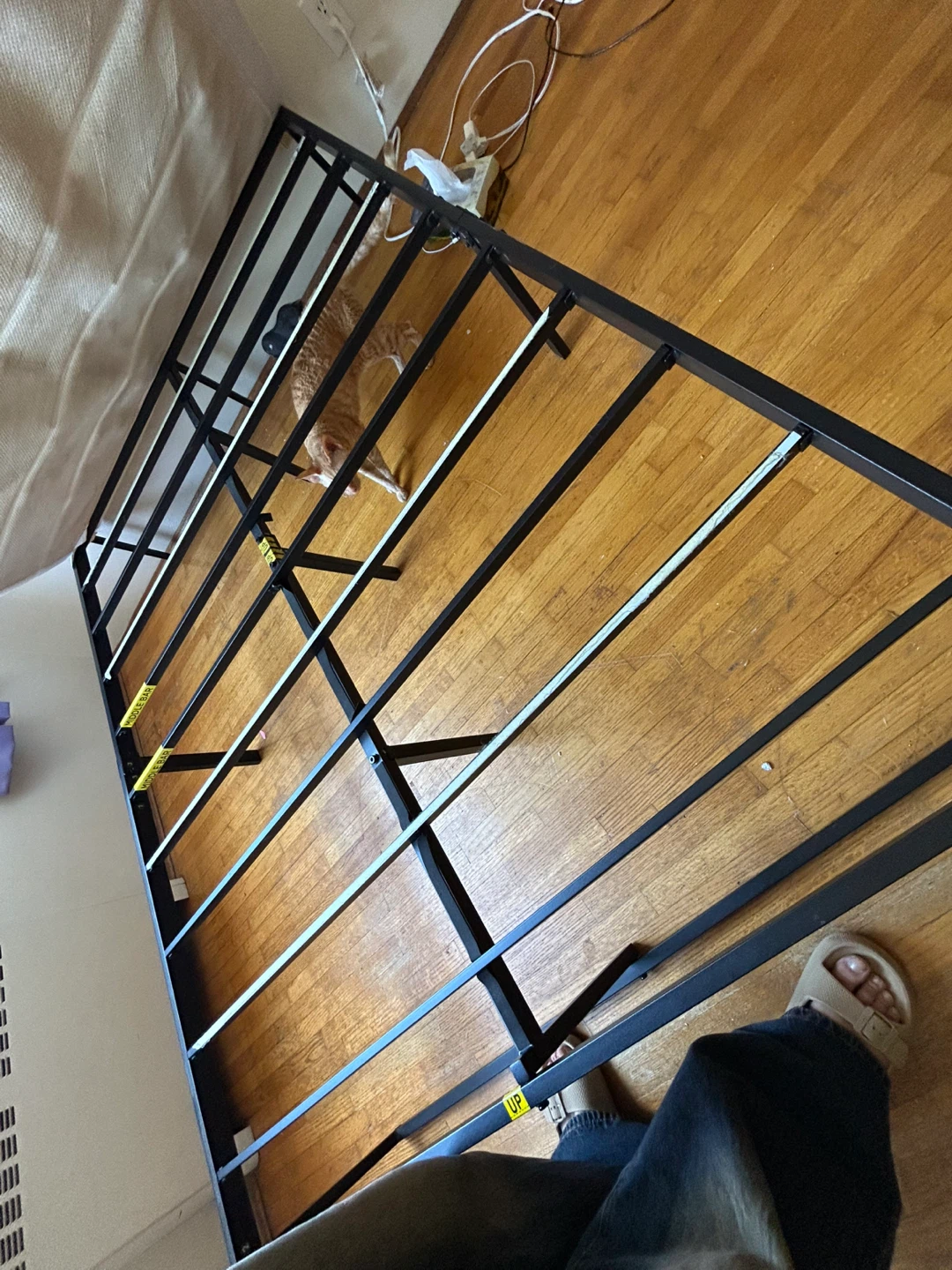 metal full bed frame - photo 2