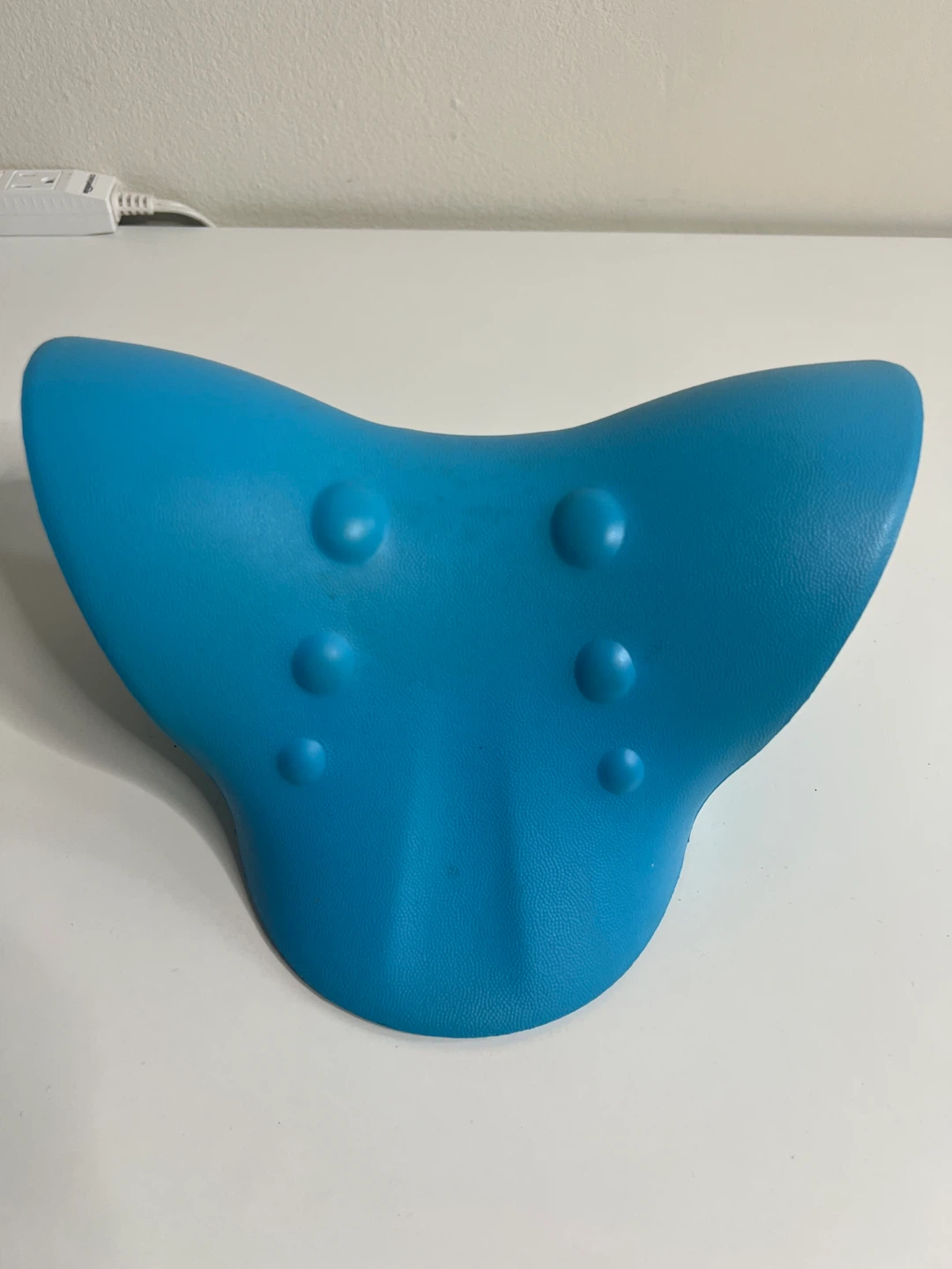 Blue Cervical Neck Pillow
