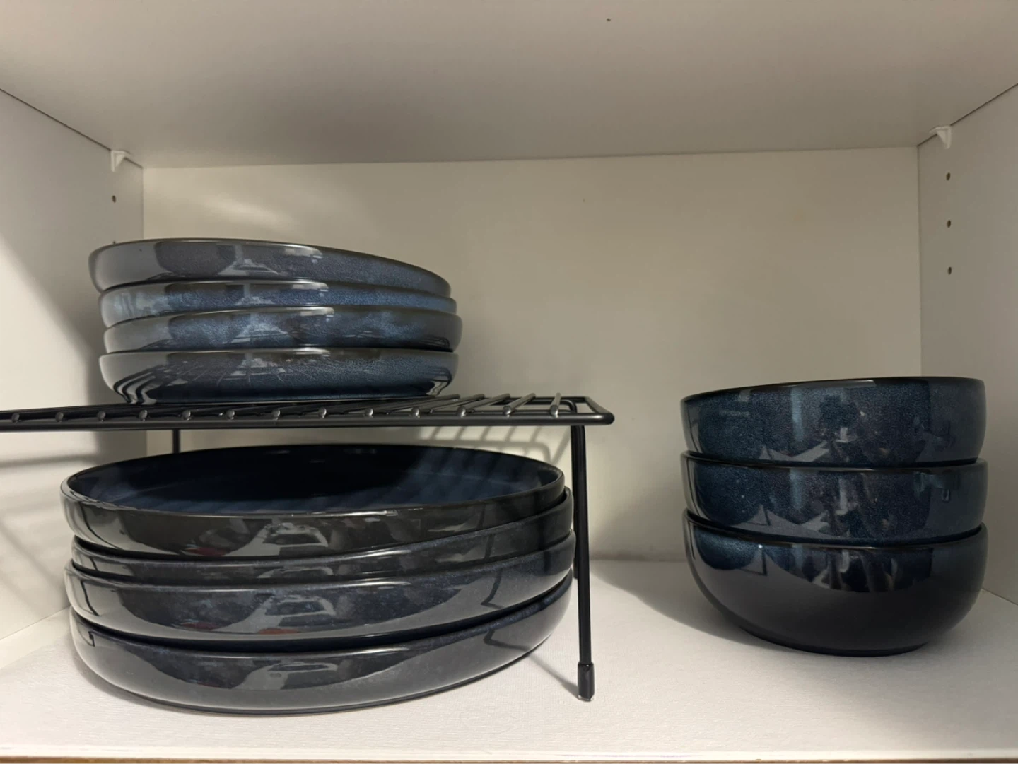 Set of 4 Blue Dishes
