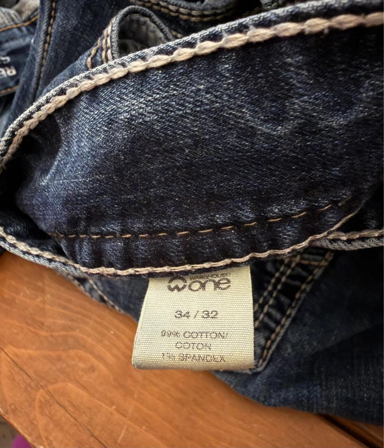 WAREHOUSE ONE Relaxed Straight Jeans 34/32 - photo 3