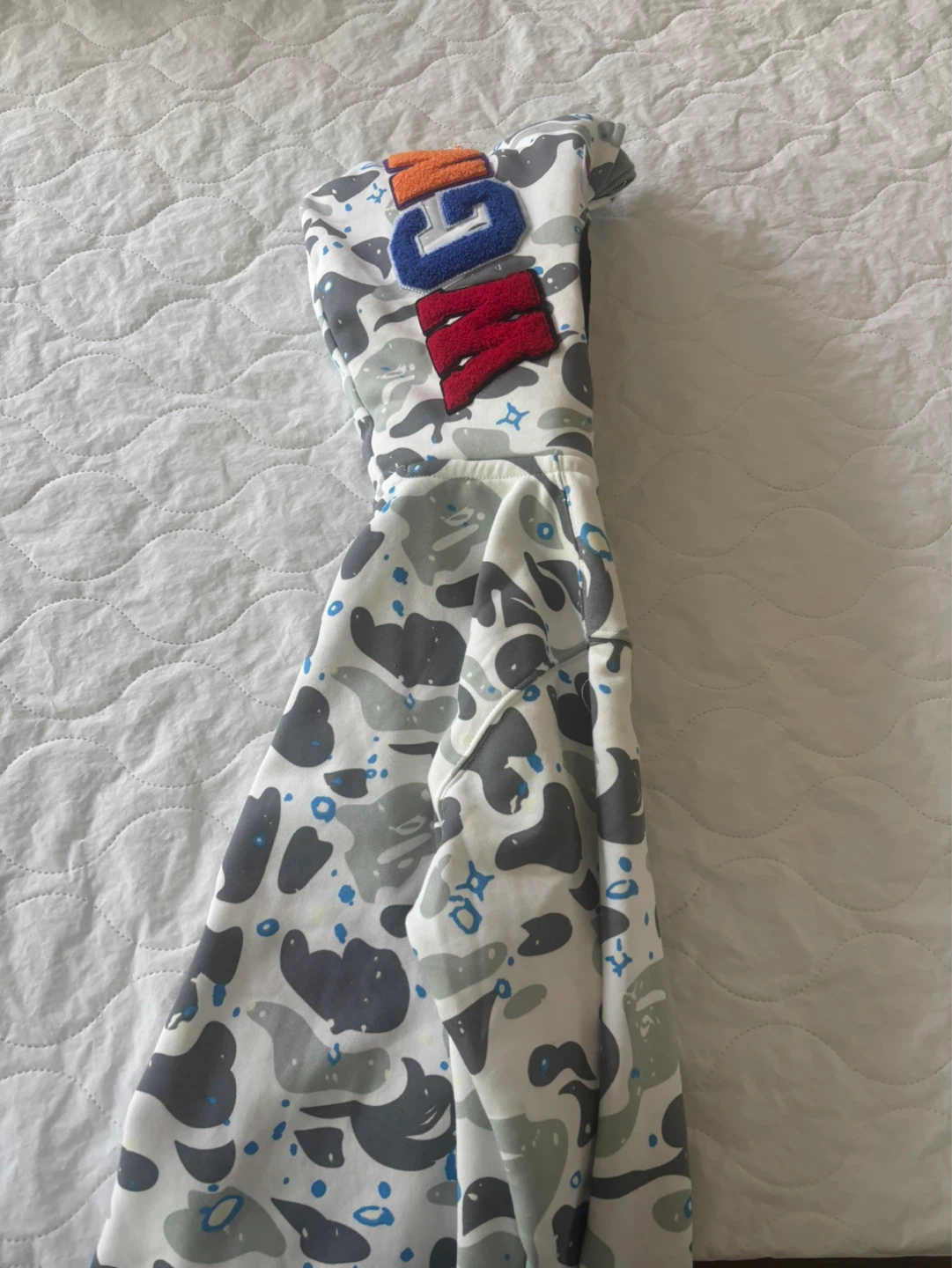 BAPE Shark Camo Full Zip Hoodie - photo 2