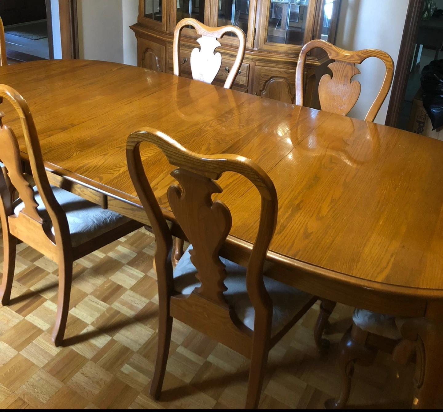 6 Chairs Set ONLY- NO TABLE - photo 3