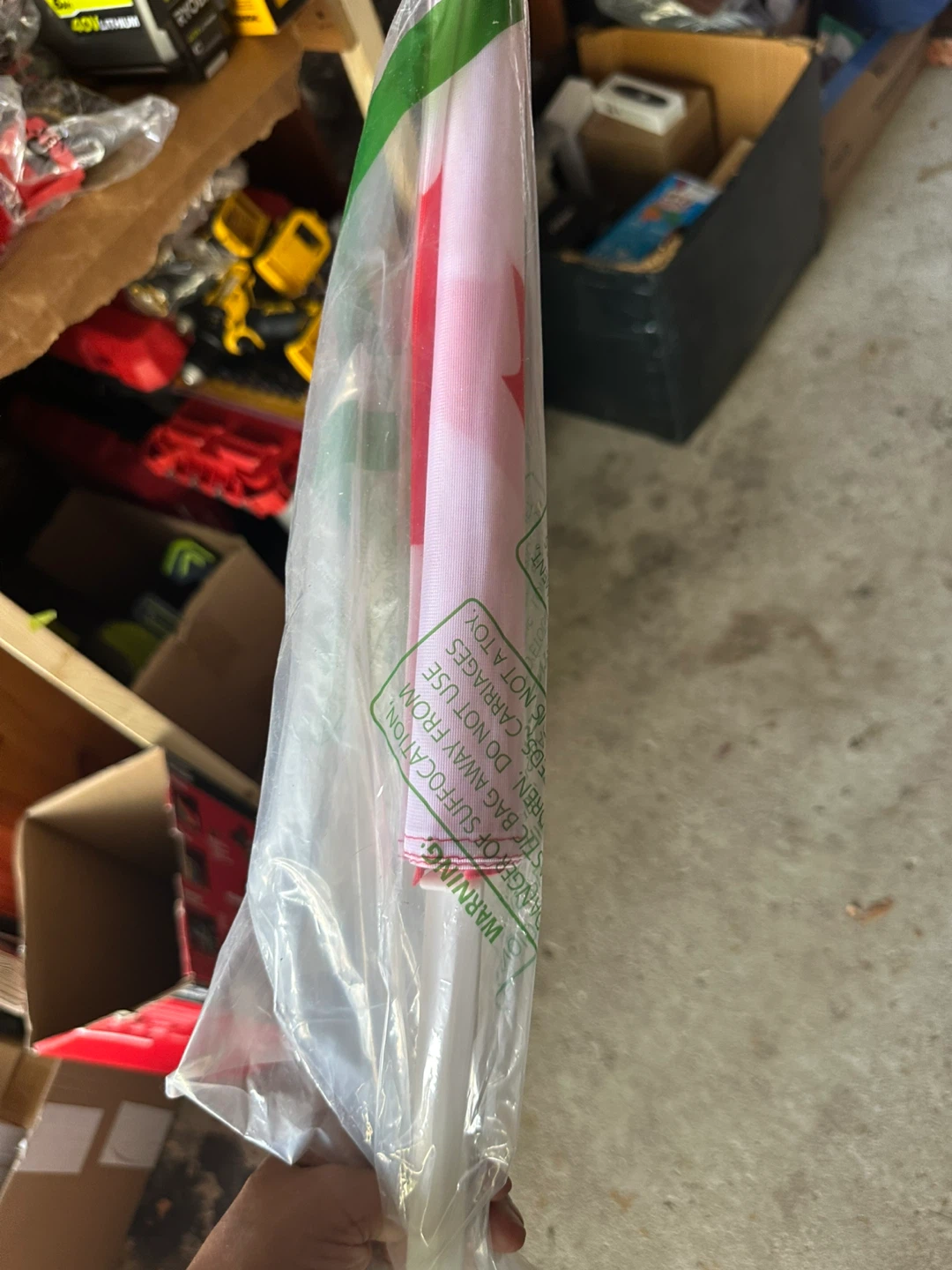 Canadian Flag with Pole