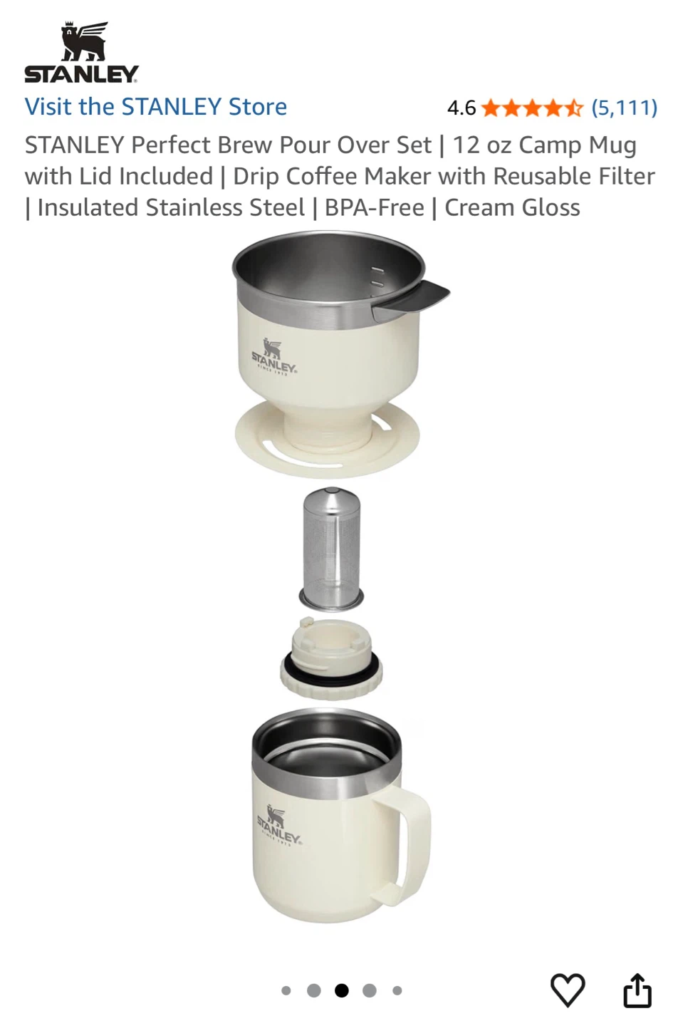 Stanley Classic Pour Over Set - photo 3