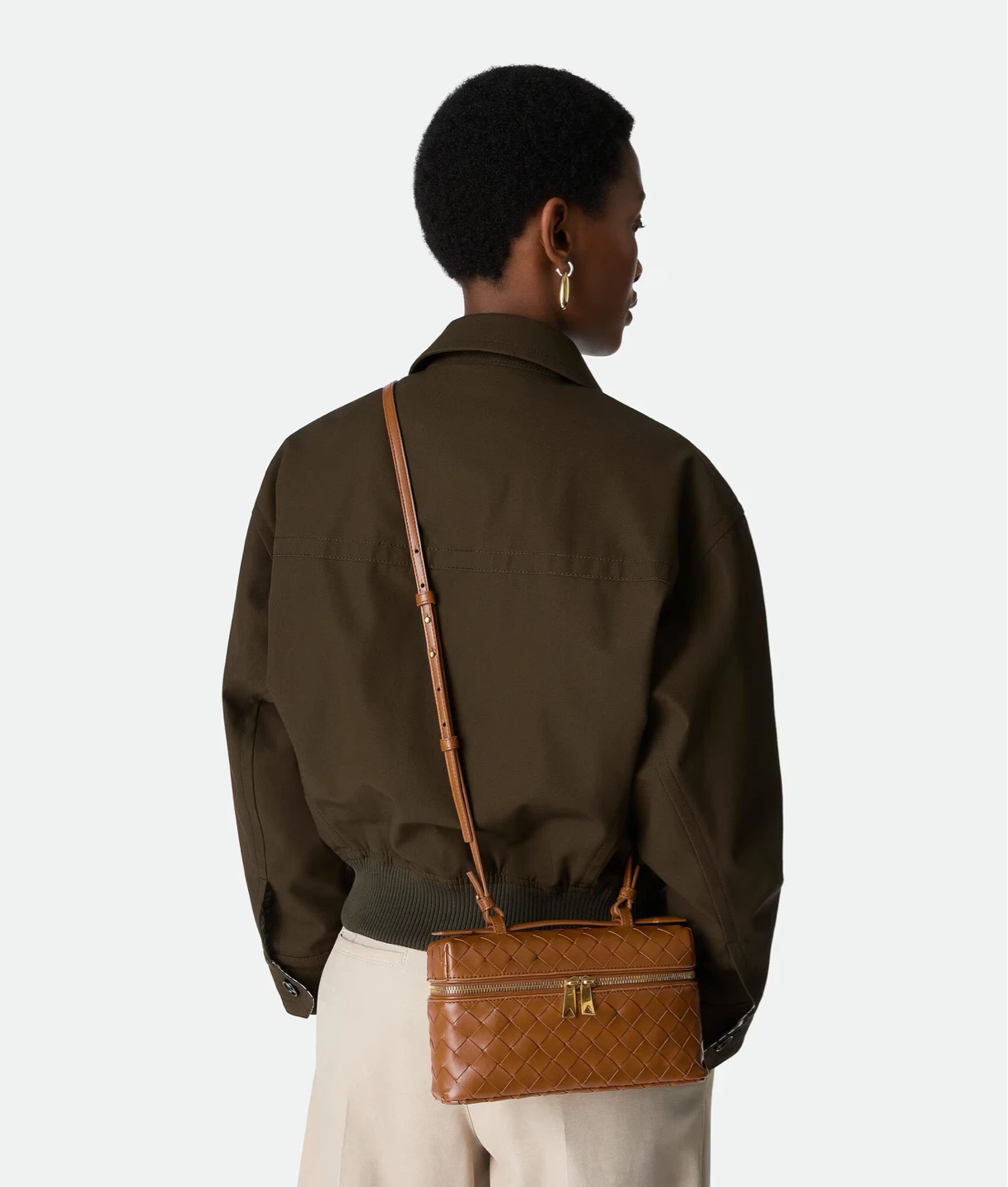 Bottega Veneta Bang Bang Vanity Case - Amber Color - photo 5