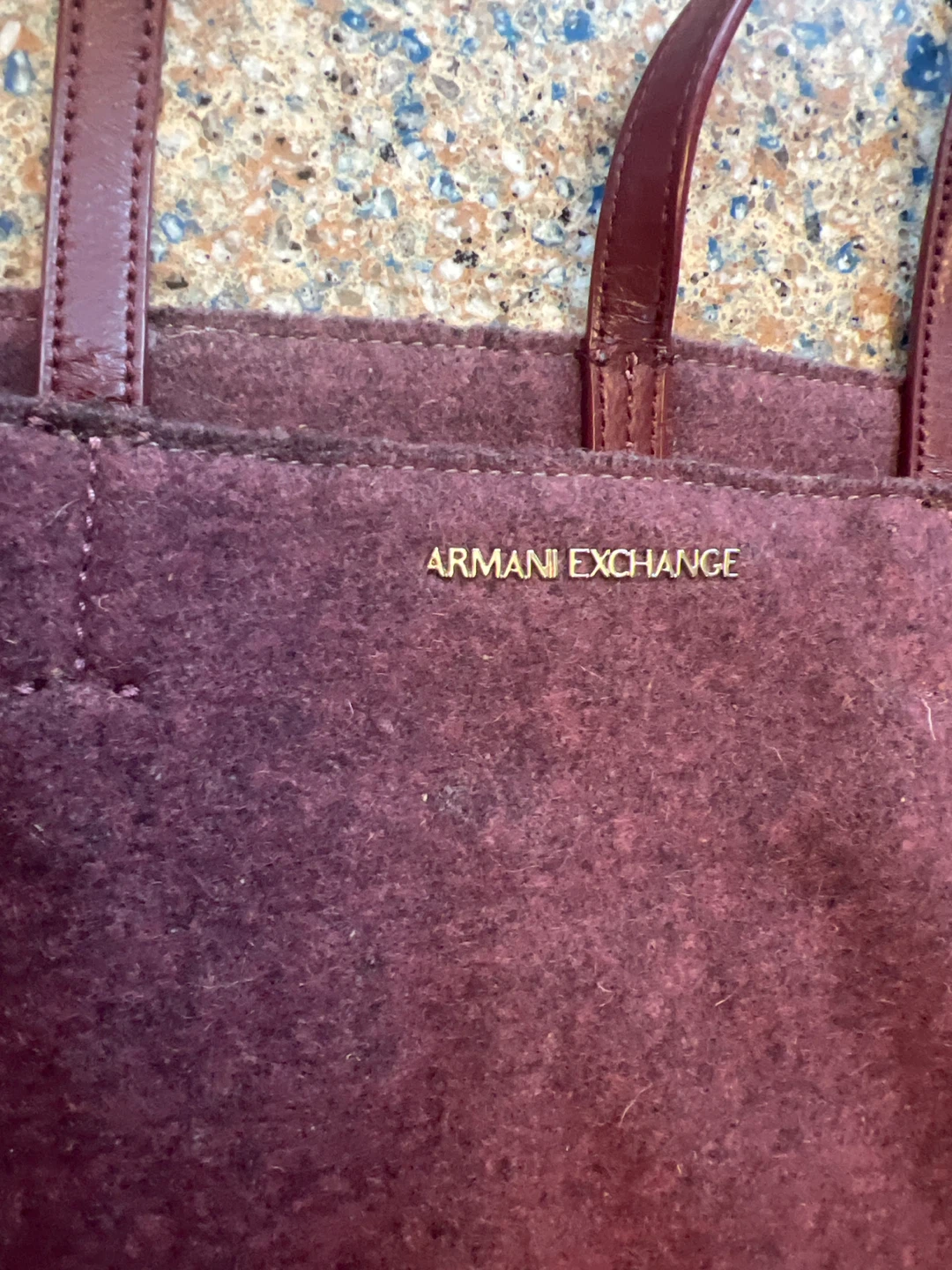 Armani Exchange Felt Tote Bag - photo 2