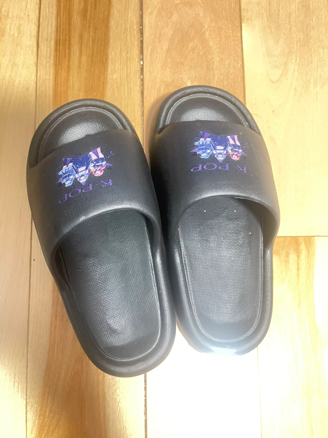 Black K-Pop Slides - photo 2