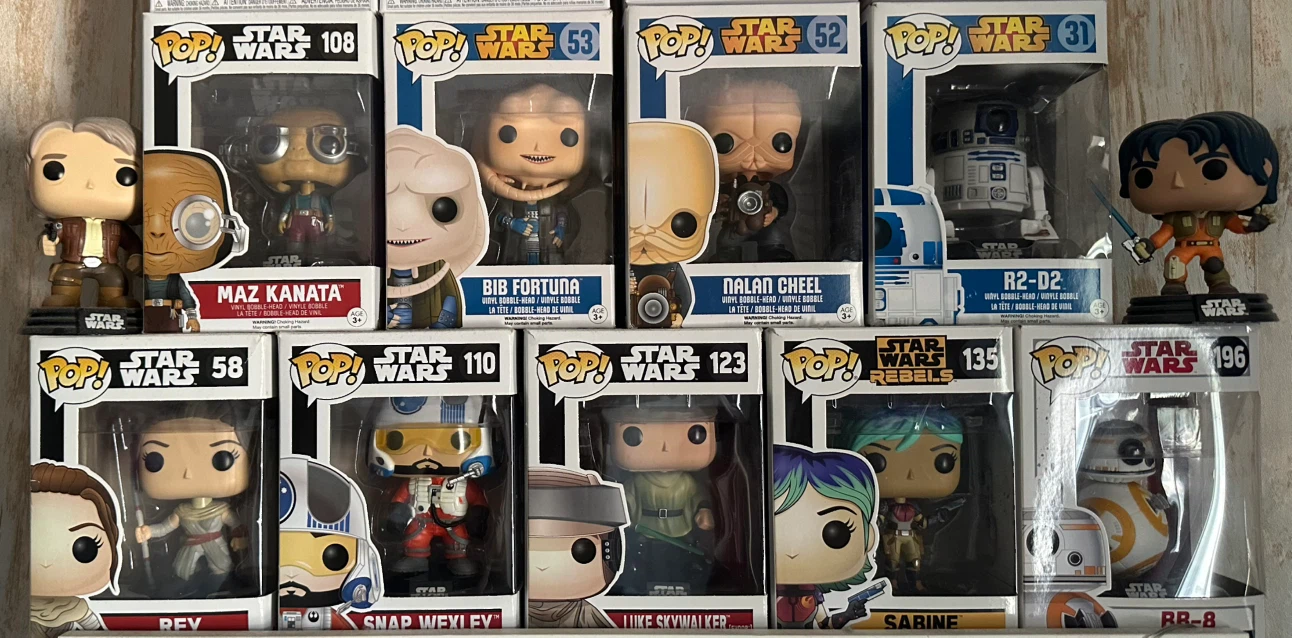 Funko Pop! Star Wars Vinyl Bobble-Heads