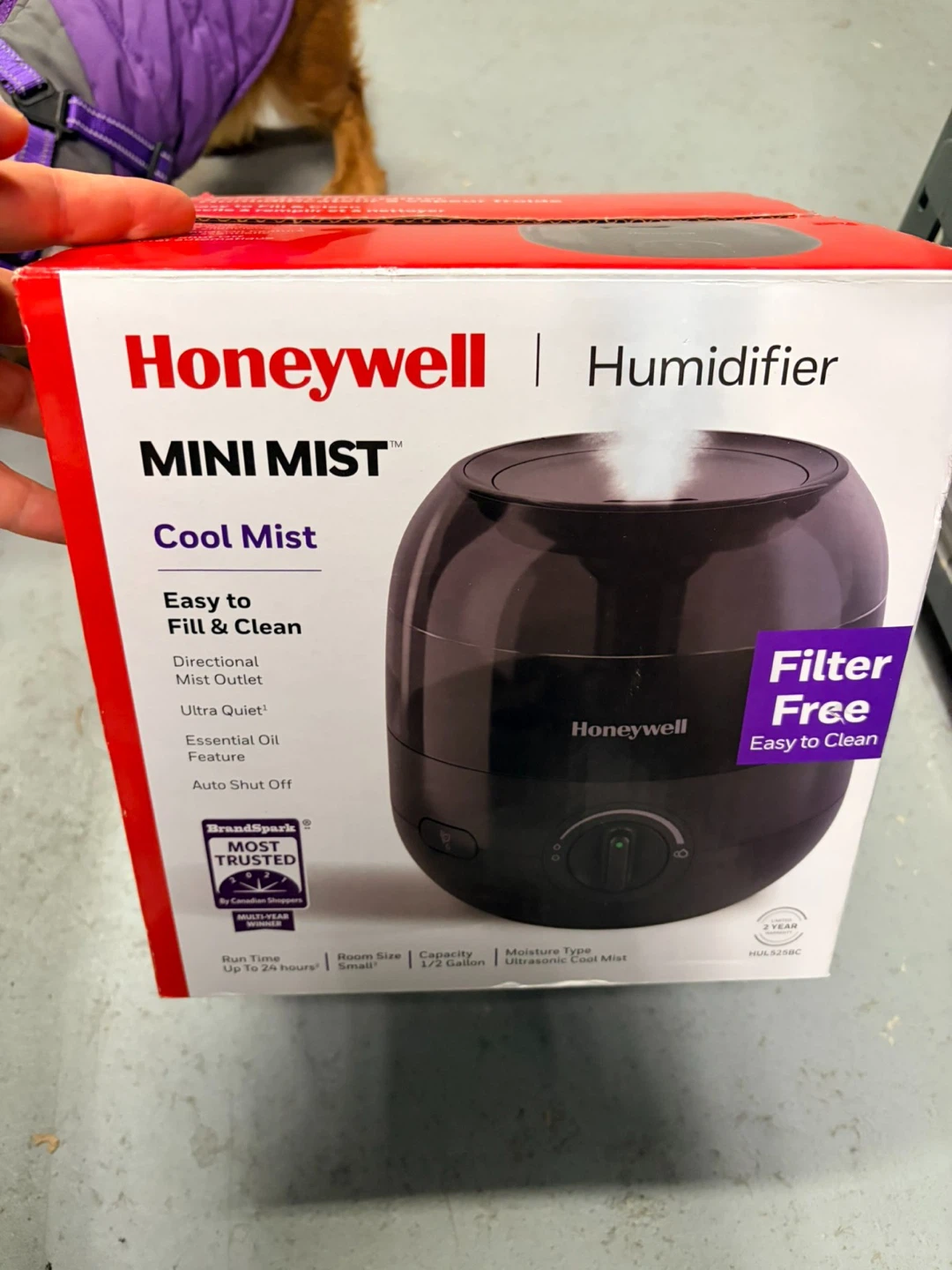 Honeywell Mini Mist Humidifier