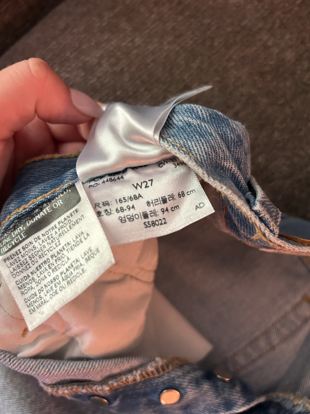 Levi's Women's Denim Shorts Size W27 - photo 3