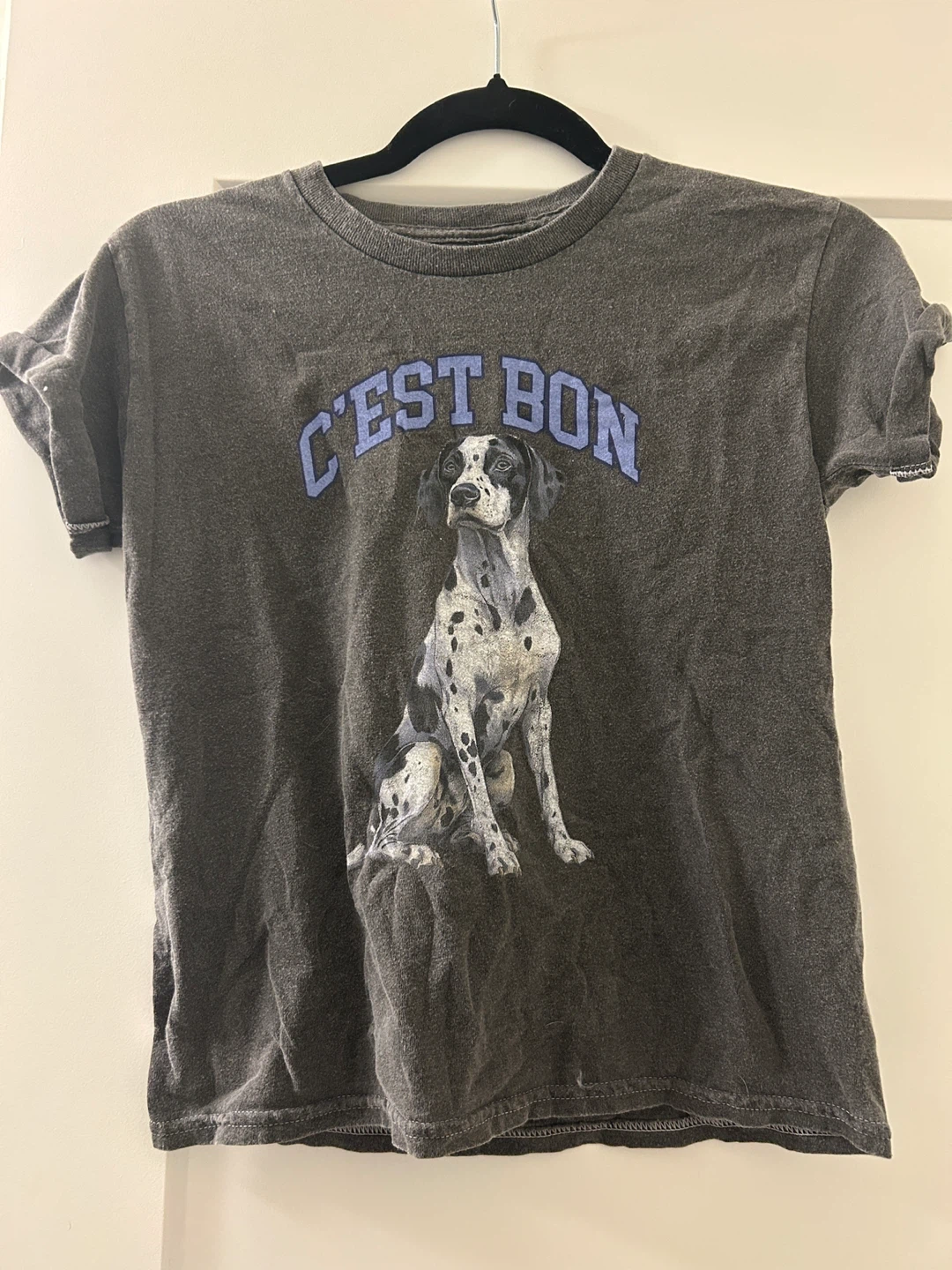 C'est Bon Dog Graphic T-Shirt - XS