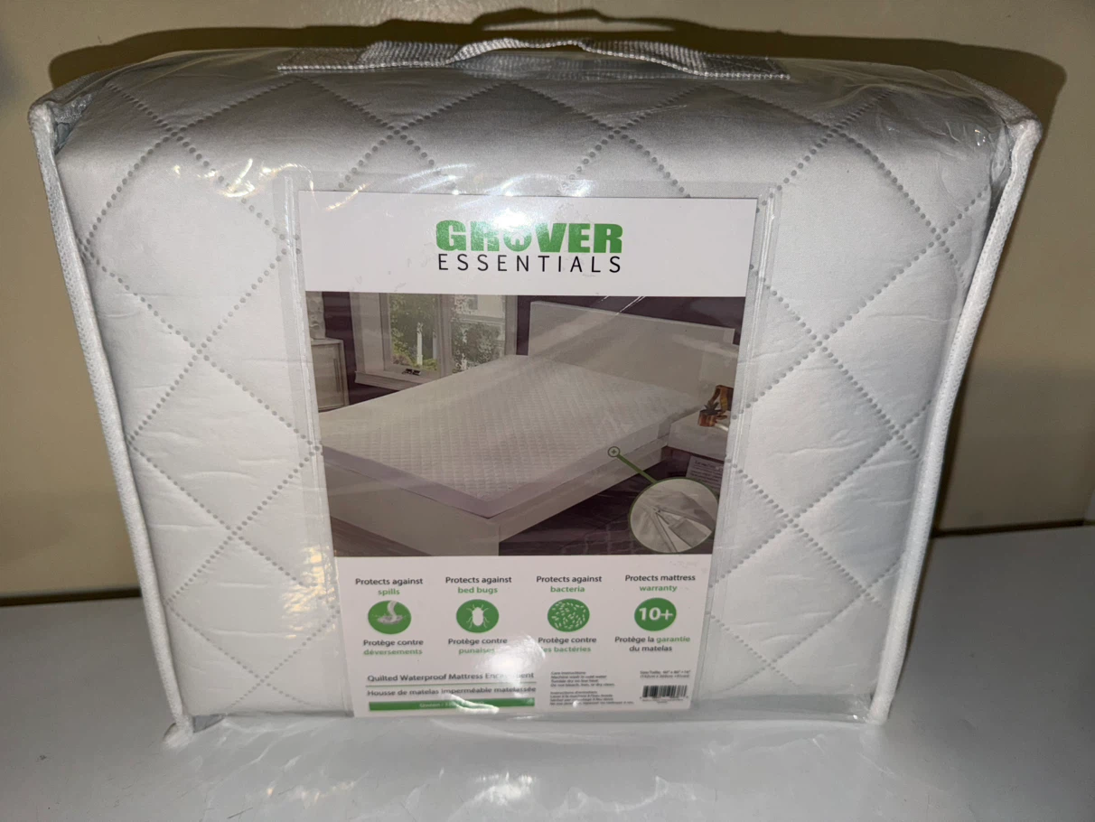 Grover Essentials Quilted Waterproof Mattress Protector Queen - photo 3