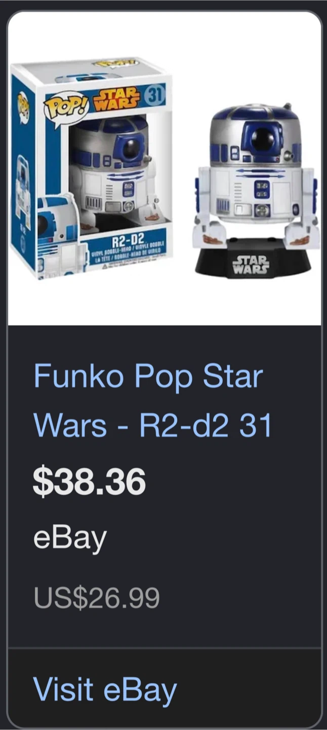 Funko Pop! Star Wars Vinyl Bobble-Heads - photo 5