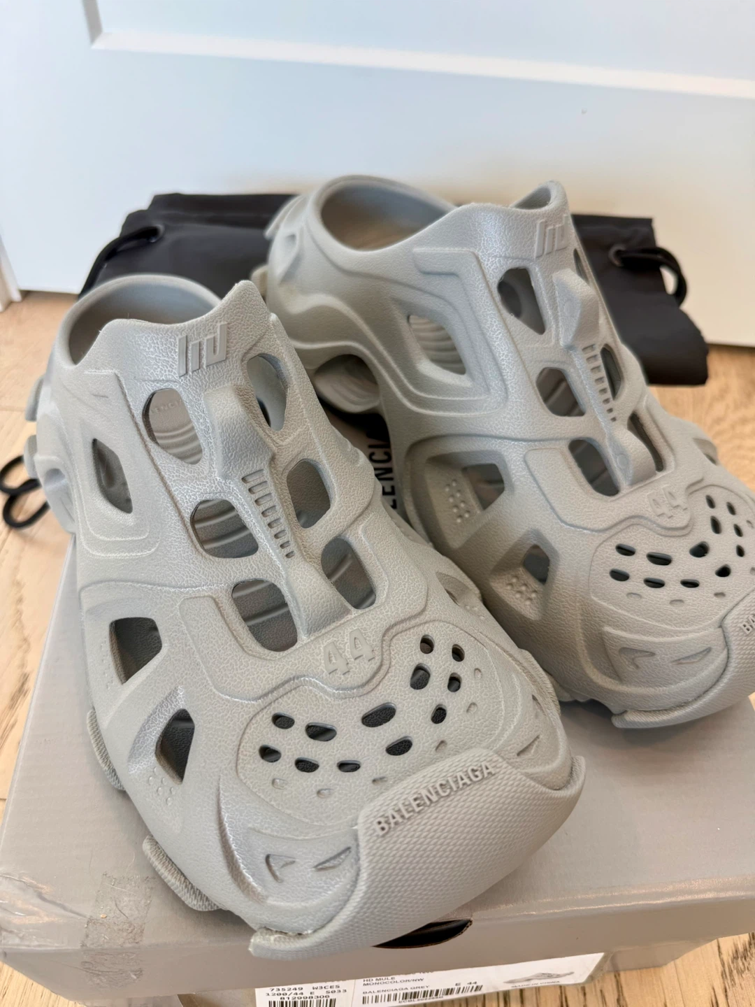 Balenciaga Grey HD Mule Size 44 - photo 2