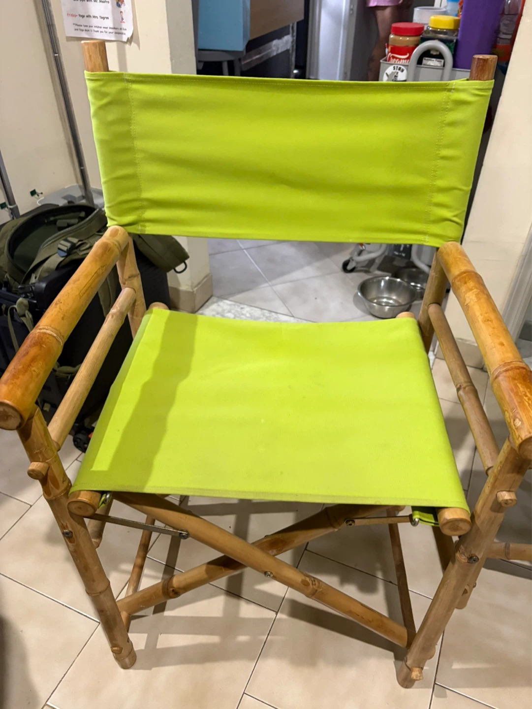 2 Bamboo Director's Chair - photo 2