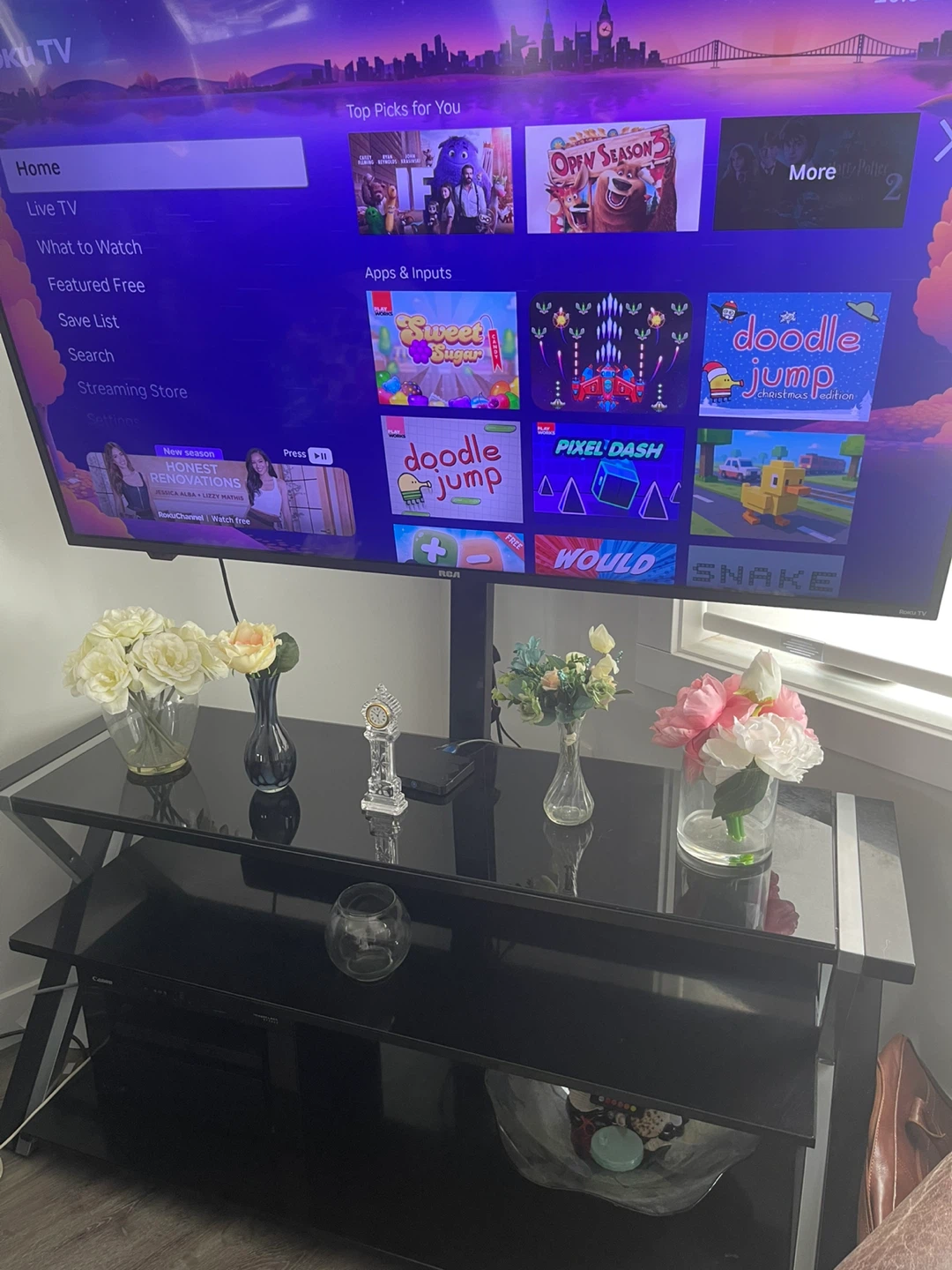 Tv stand with Tv - photo 2