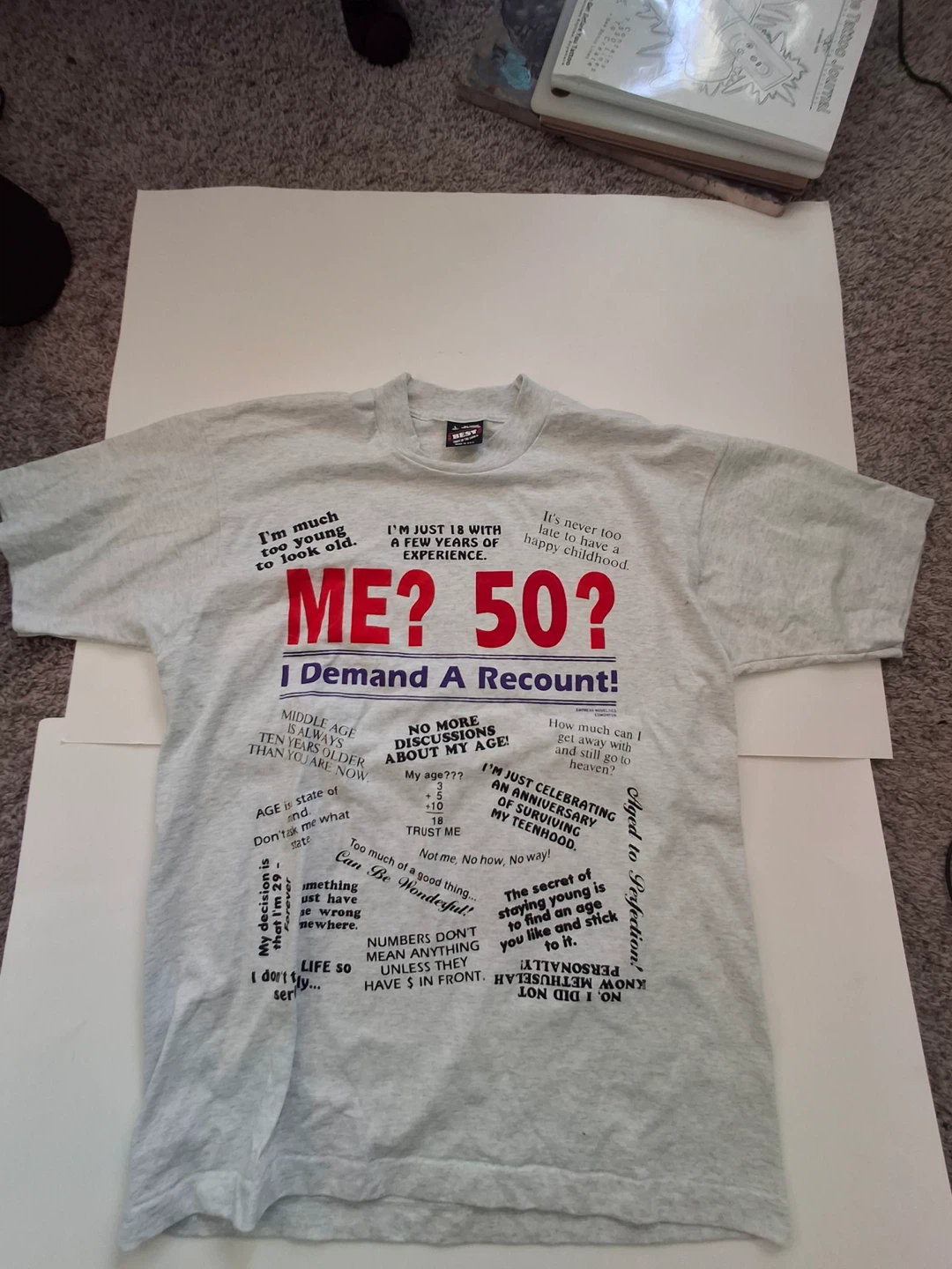 Vintage 1990s graphic t-shirt  "Best Fruit of the Loom" tag.