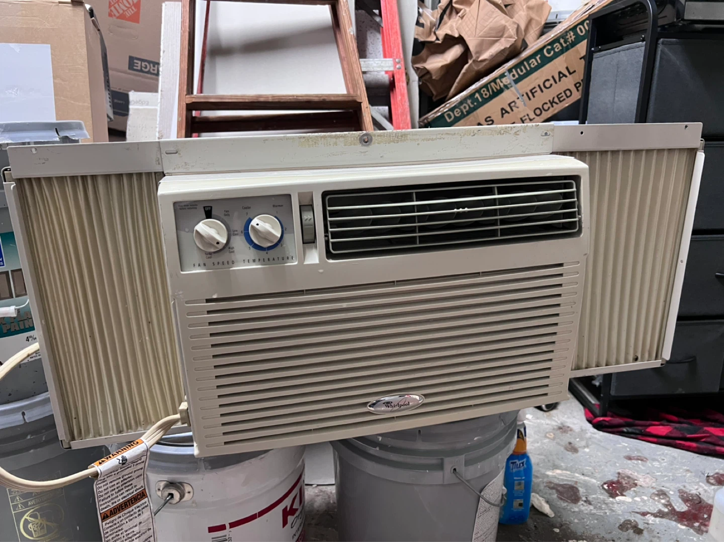 Whirlpool Window Air Conditioner Unit 8000 BTU