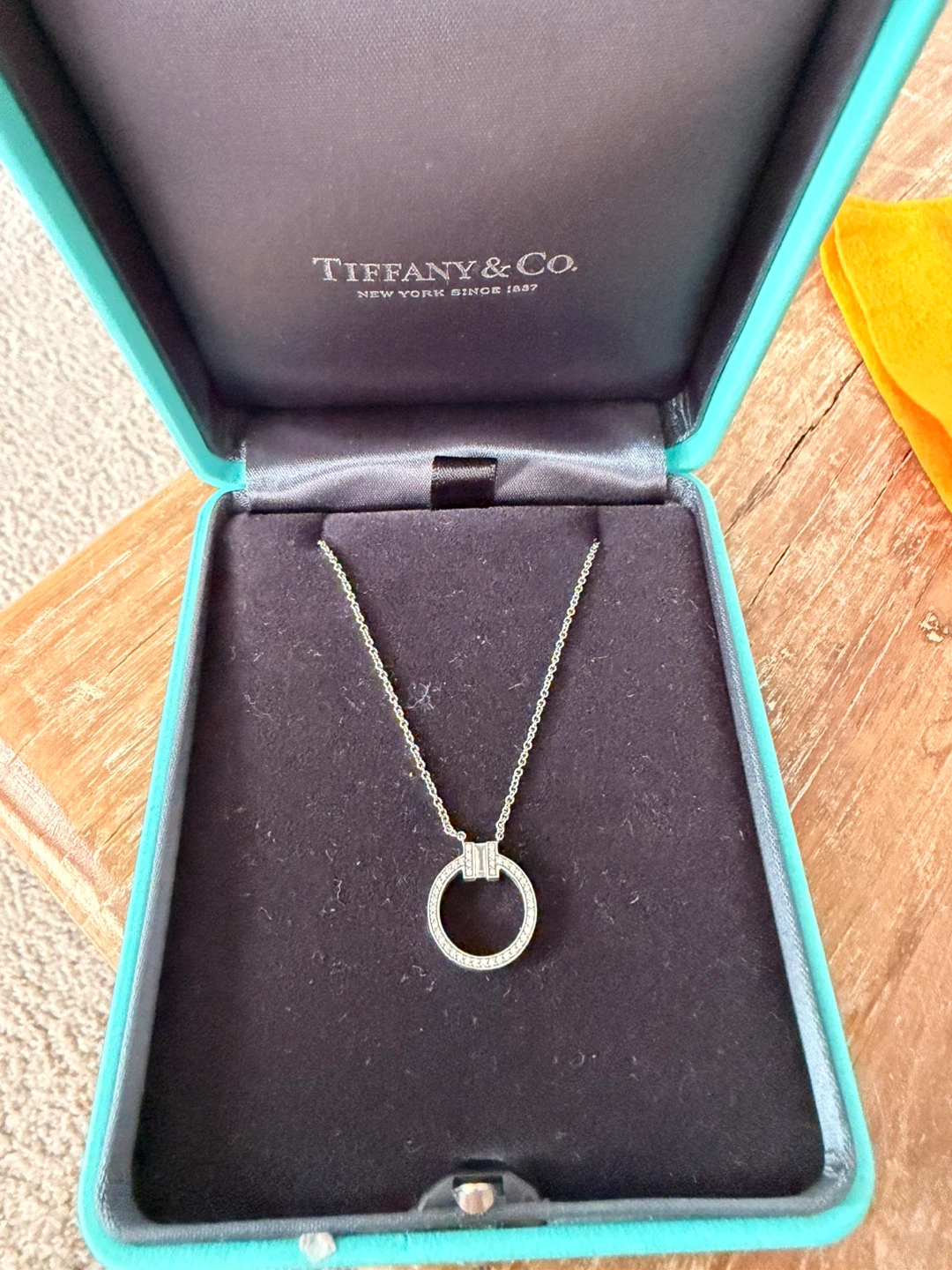 Tiffany & Co. Diamond Pendant Necklace