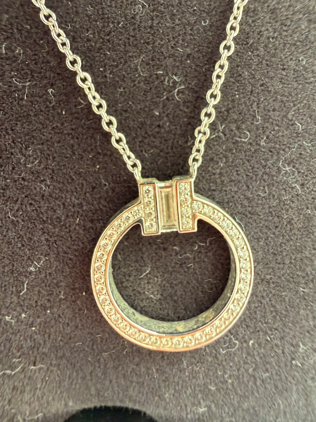 Tiffany & Co. Diamond Pendant Necklace - photo 2