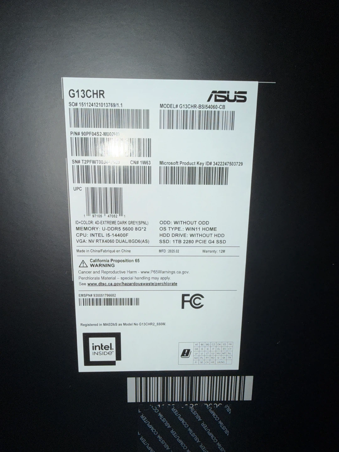 ASUS ROG Gaming Desktop PC - photo 4