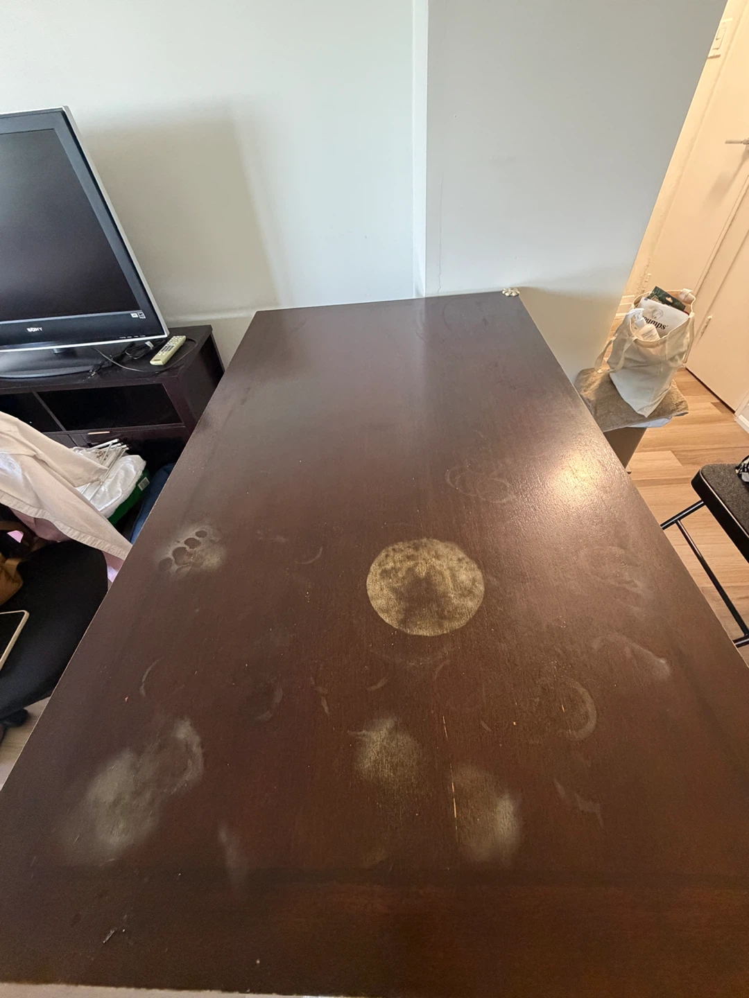Dark Wood Dining Table - photo 2