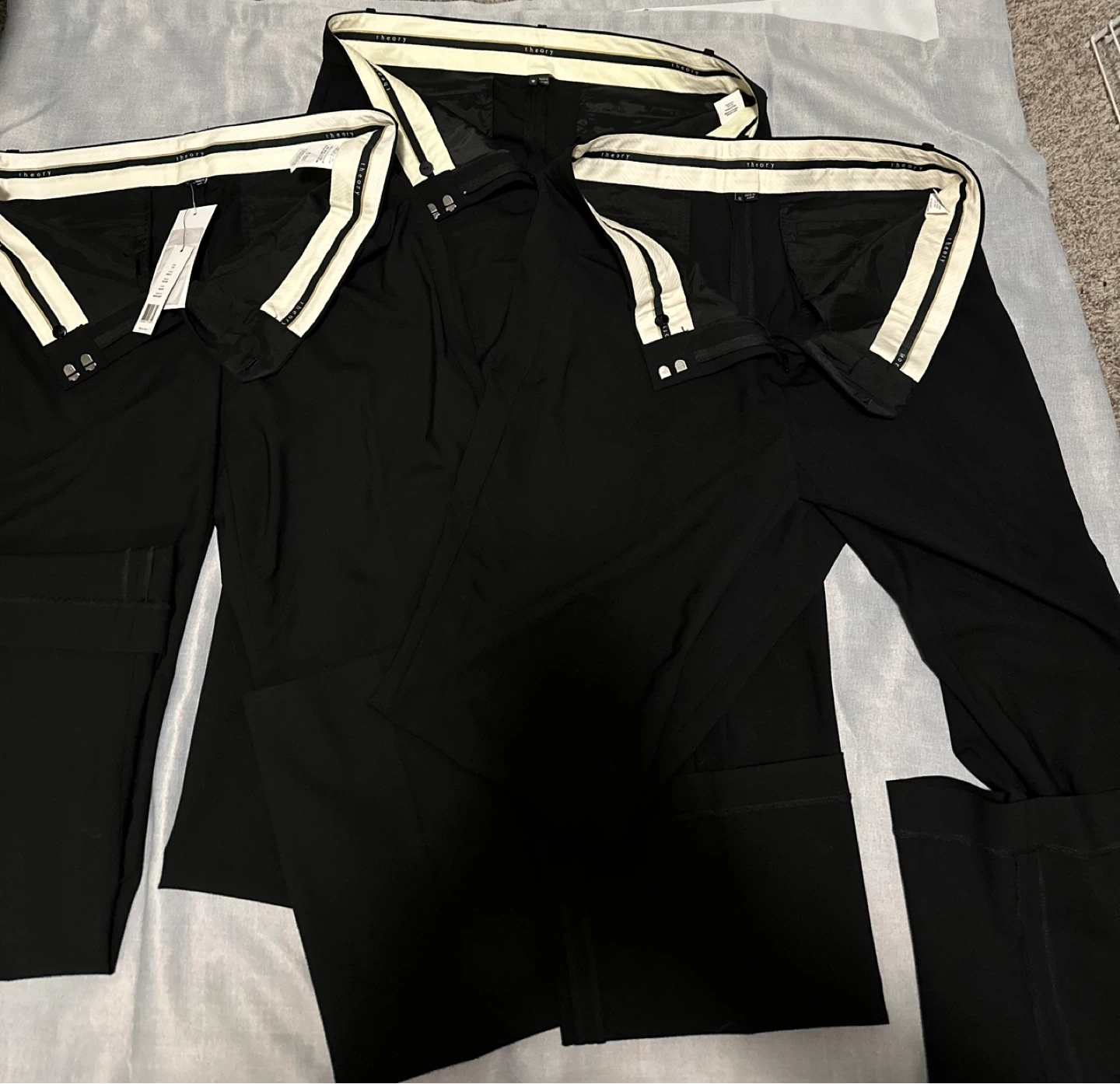 3 Theory Black Pants 1 brand new 2 slightly use - photo 3
