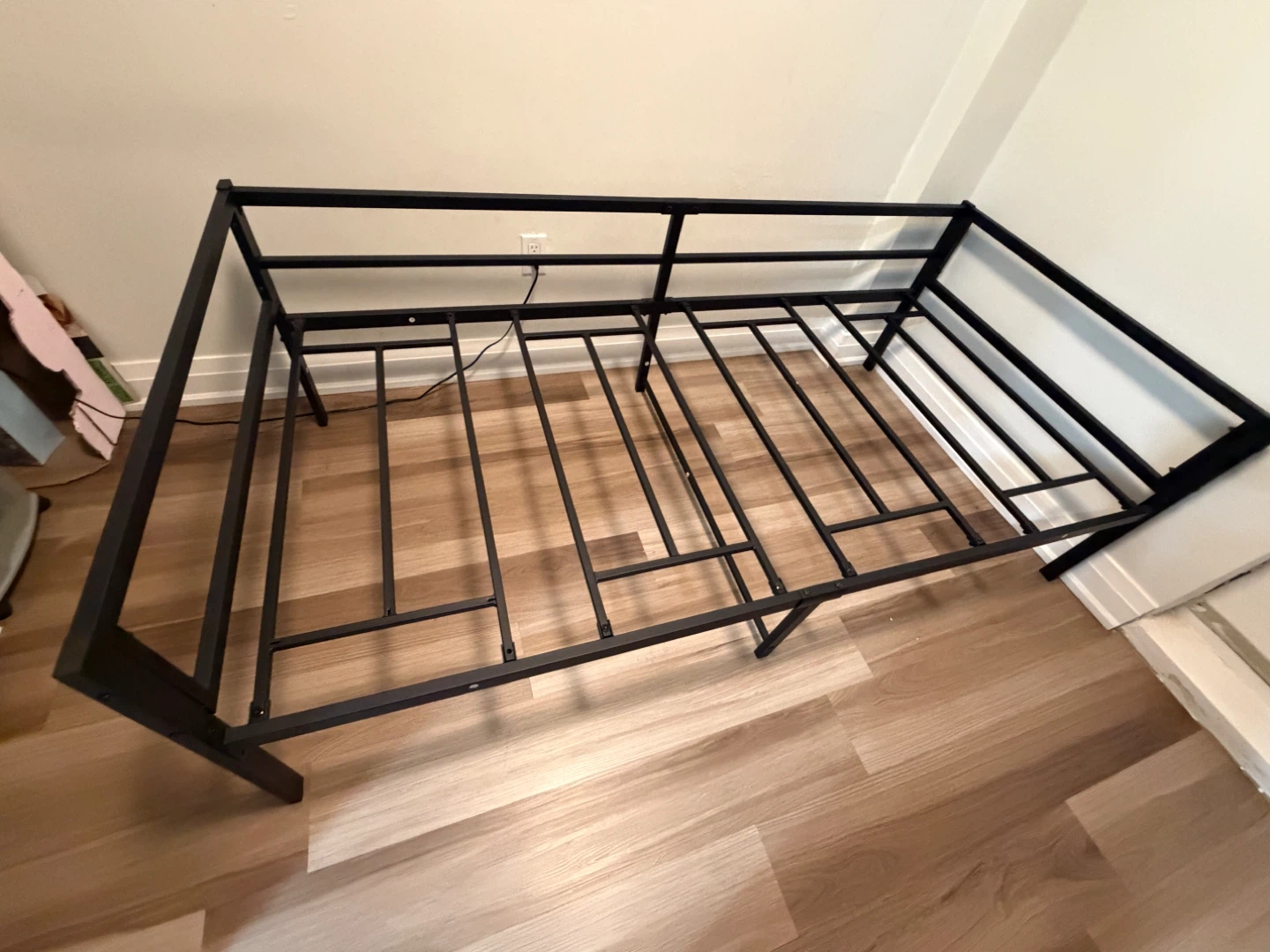Black Metal Daybed Frame - Twin Size - photo 4
