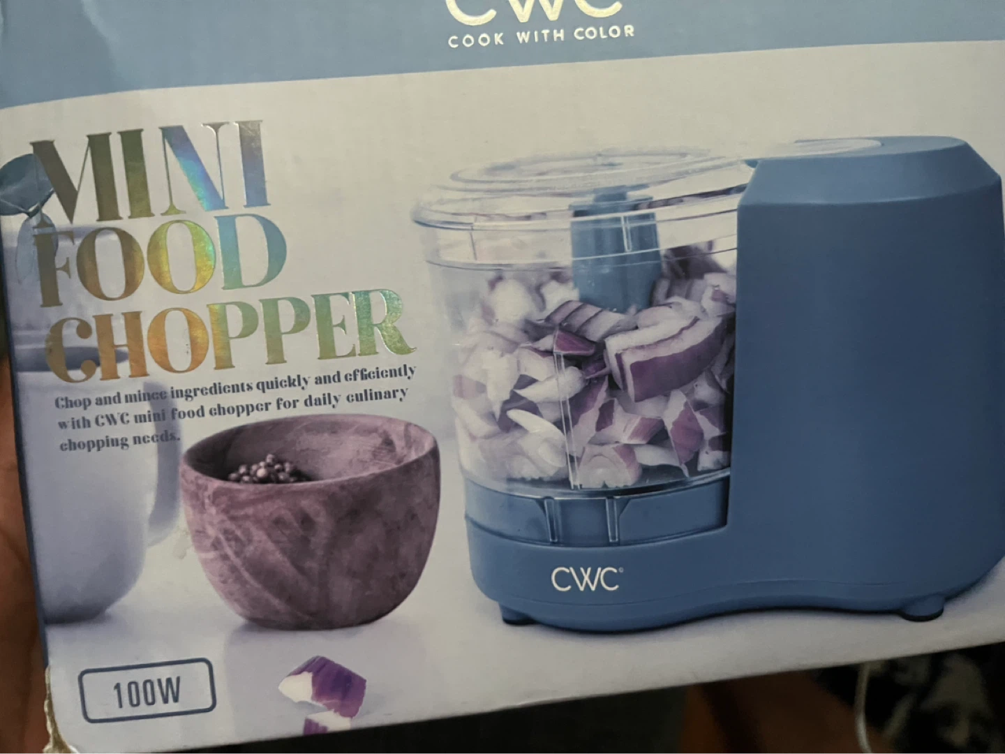 CWC Mini Food Chopper 100W