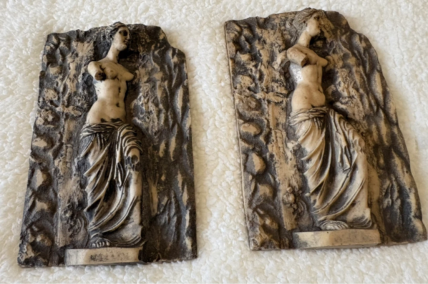 Vintage Venus de Milo Wall Plaques