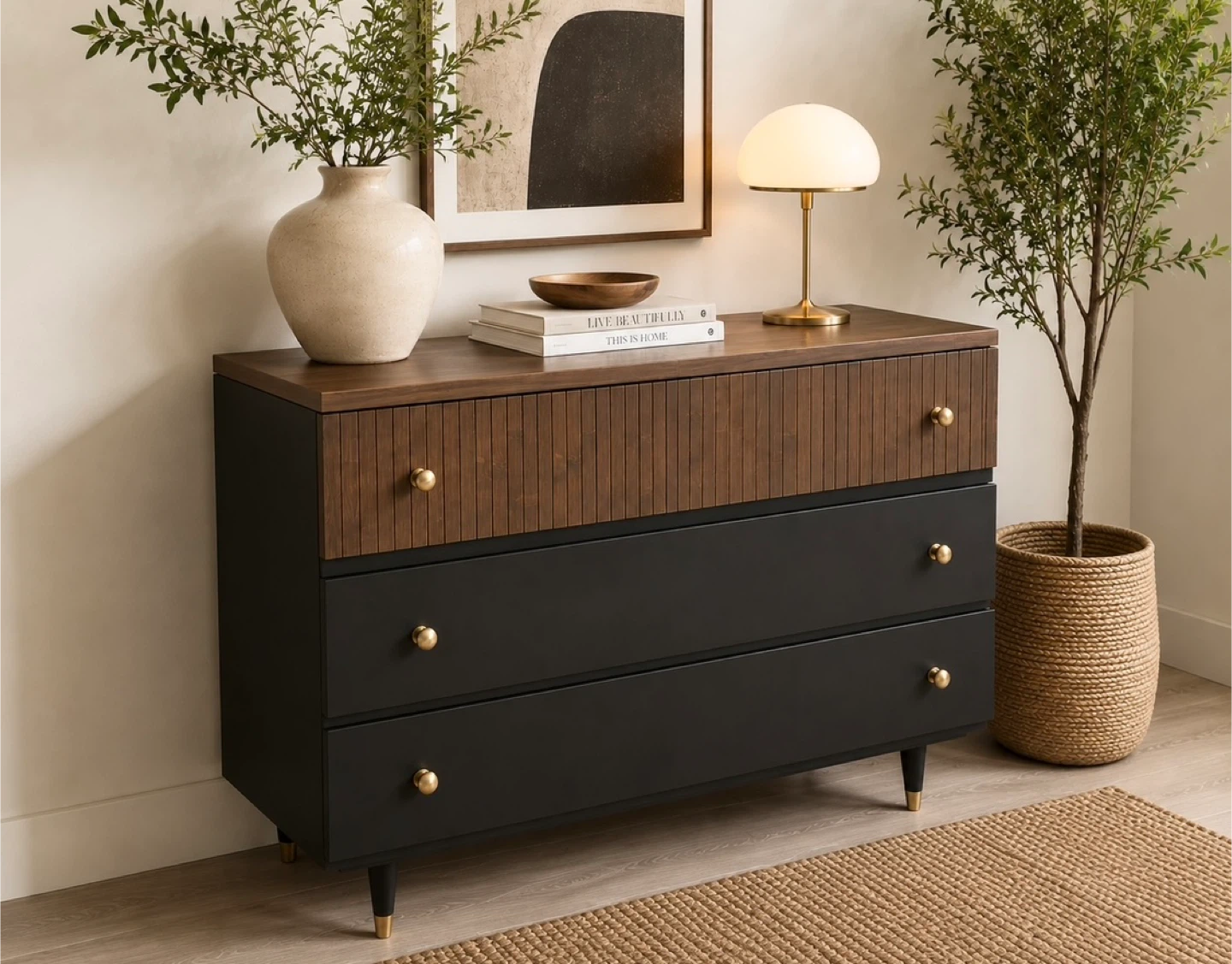 ✨Gibbard Mahogany Dresser/Fluted Detail✨ - photo 2
