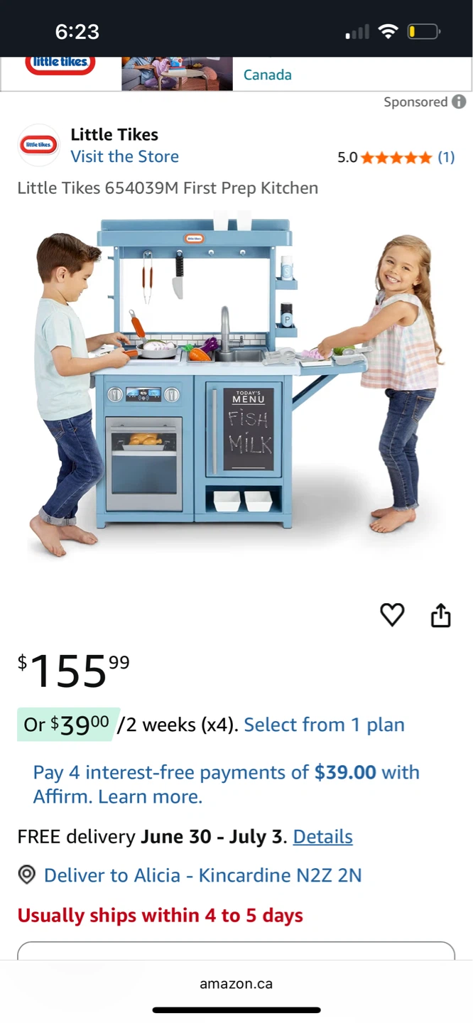 Little Tikes First Prep Kitchen - photo 2