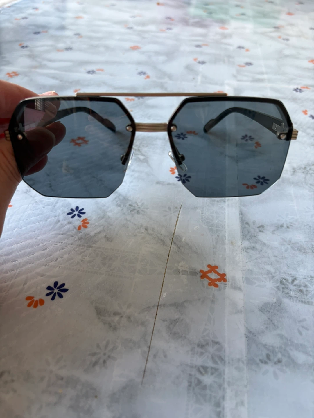 Modern Geometric Sunglasses - photo 2