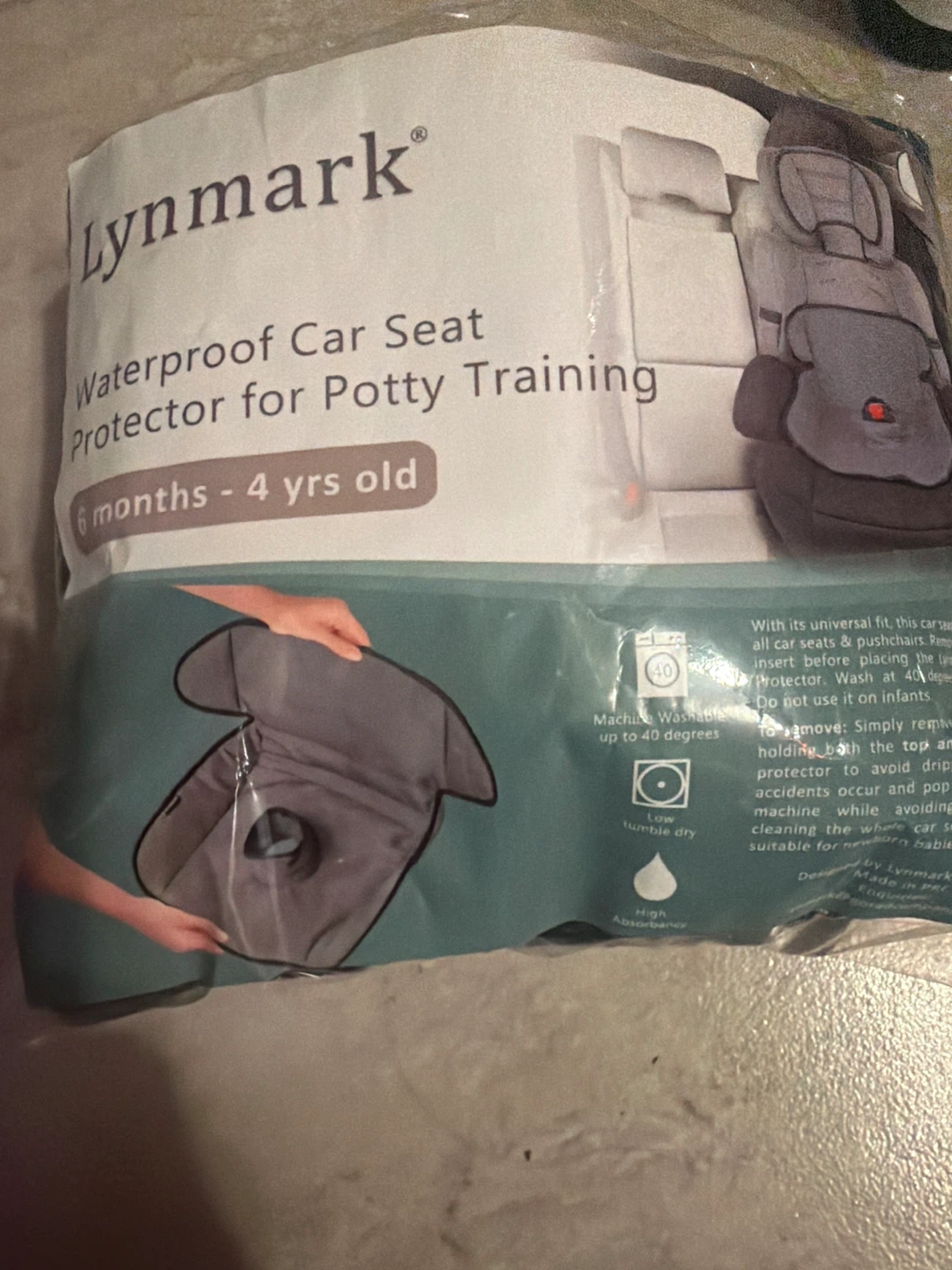 Lynmark Waterproof Car Seat Protector for Potty Training