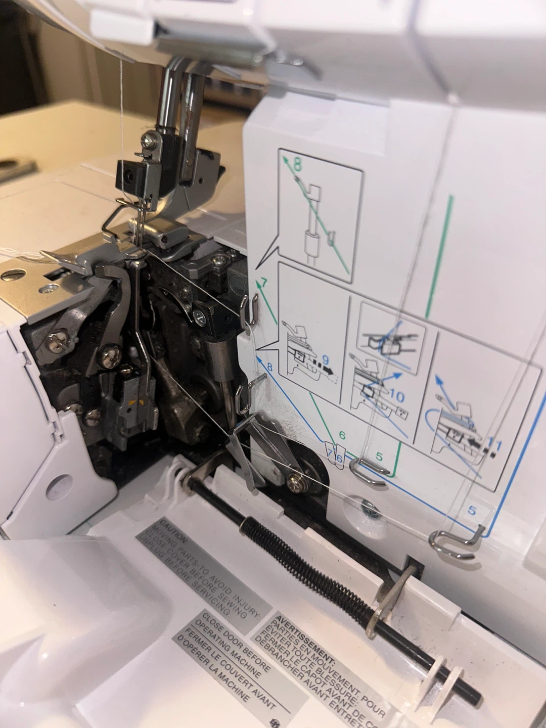 Brother Lock 1034D Serger Sewing Machine - photo 3