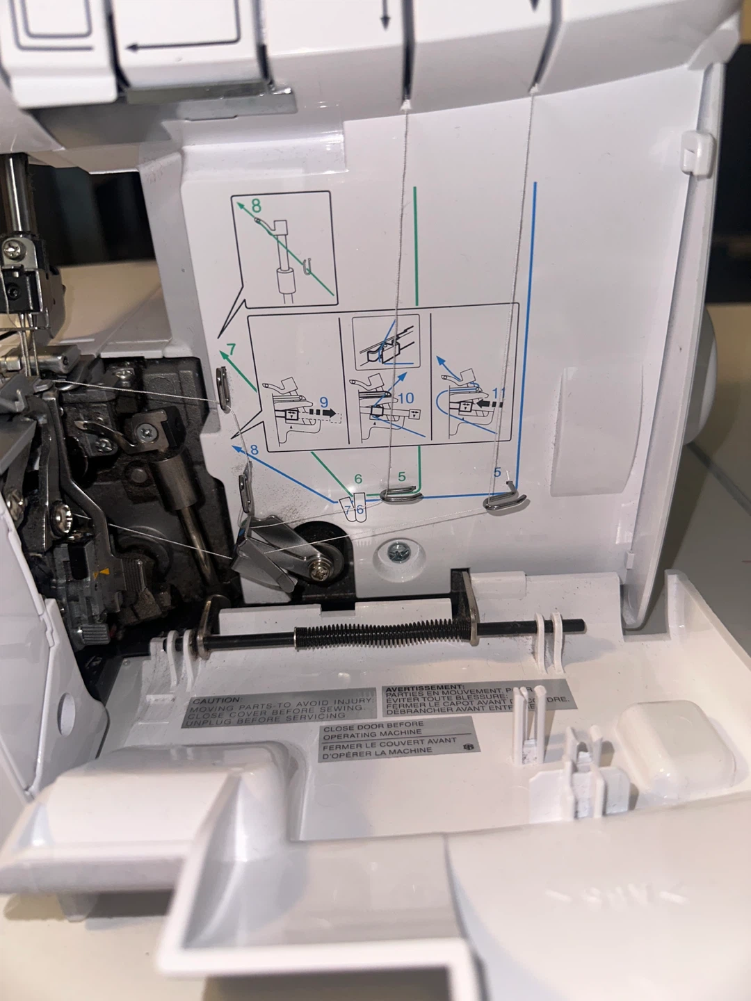 Brother Lock 1034D Serger Sewing Machine - photo 2