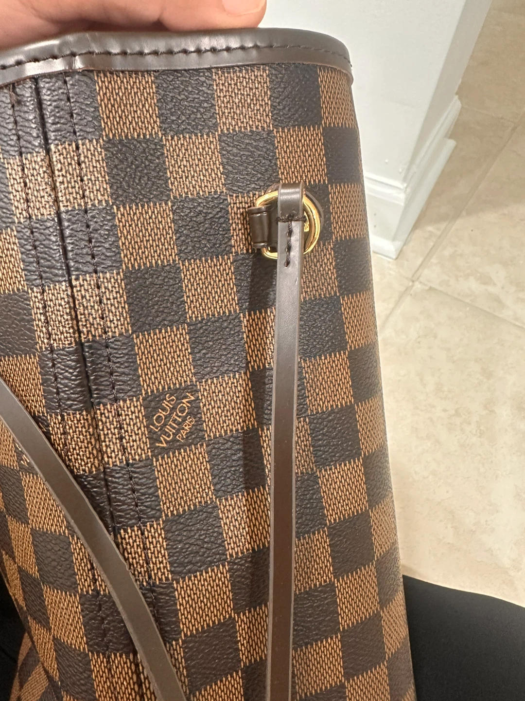 Louis Vuitton Neverfull GM Damier Azur Tote Bag - photo 3