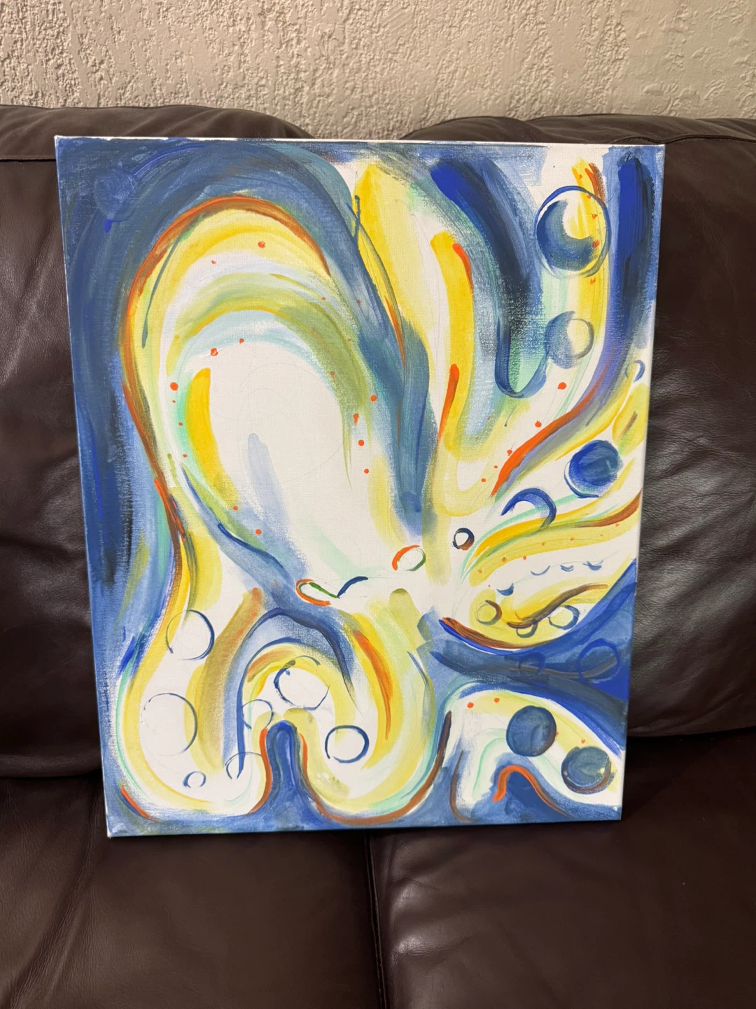 Original Abstract Canvas Paintings - photo 4