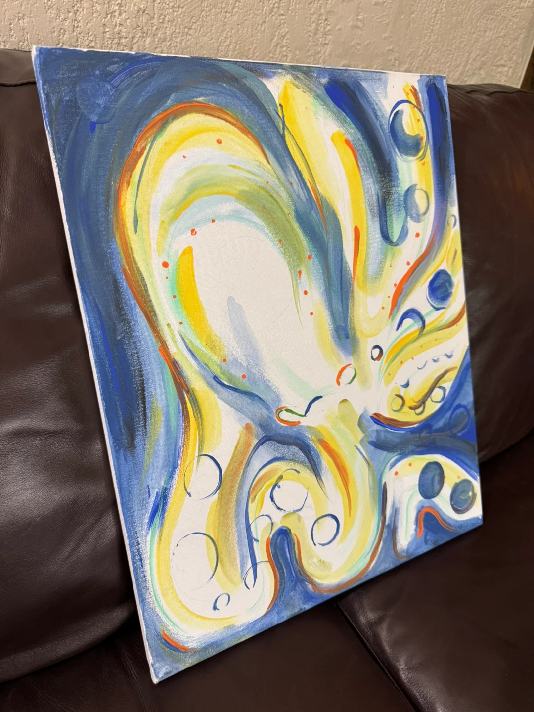 Original Abstract Canvas Paintings - photo 2