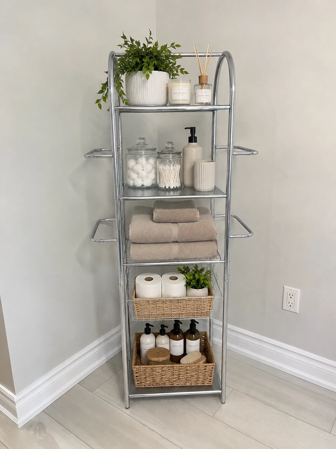New Multi-Purpose Storage Rack w/ Side Holders