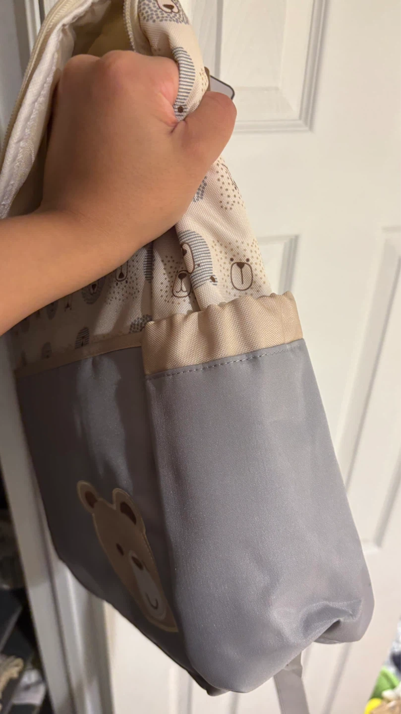 Diaper Backpack with Bear Design - photo 5